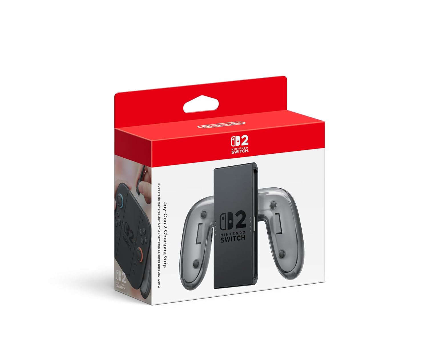 ADAPTADOR PARA JOY-CON NINTENDO JOY-CON 2 CHARGING GRIP NEGRO - 1