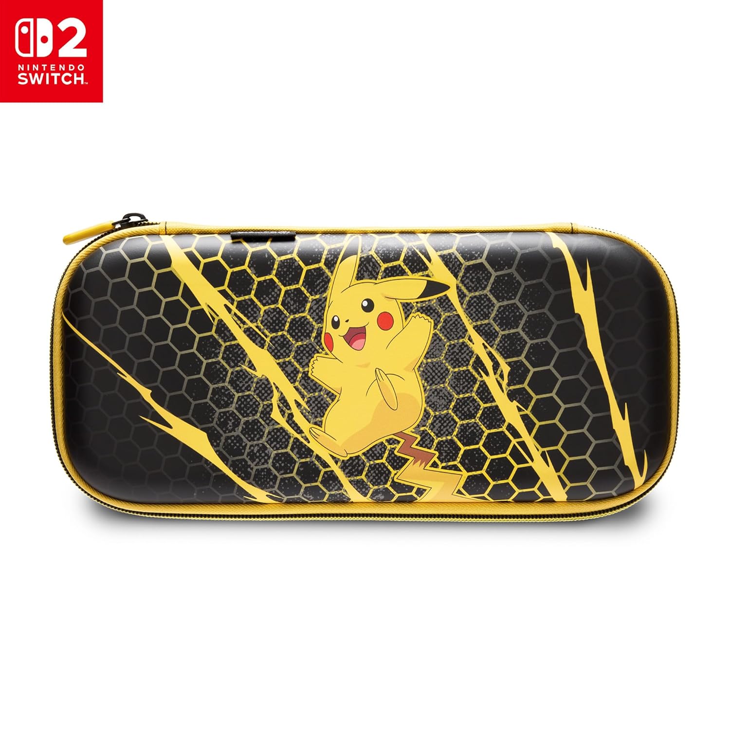 FUNDA POWERA SLIM CASE PARA NINTENDO SWITCH 2 PIKACHU STORM - 1