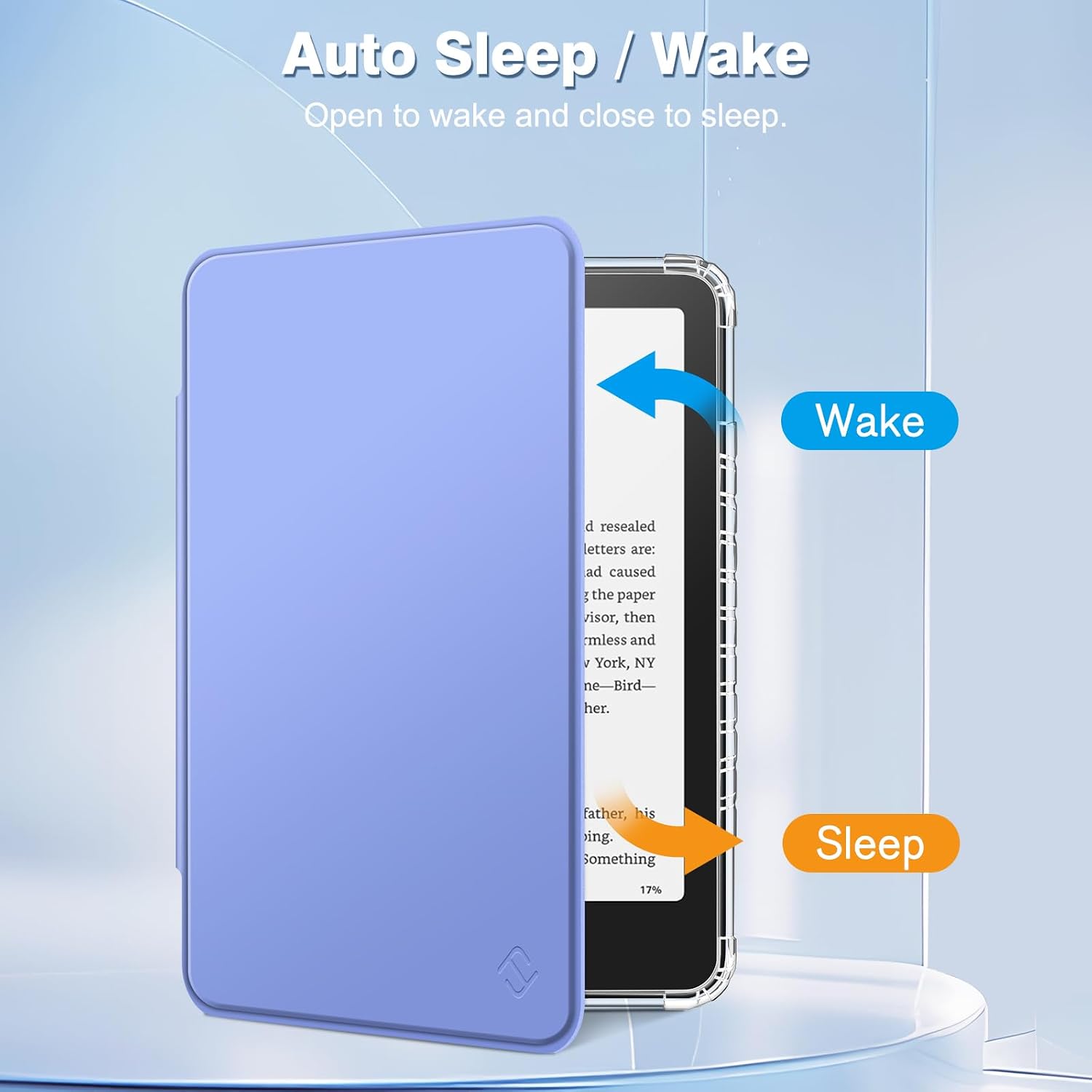 ESTUCHE TRANSPARENTE PARA KINDLE PAPERWHITE 7' 12ª GEN 2024 Y KINDLE COLORSOFT FINTIE - 3