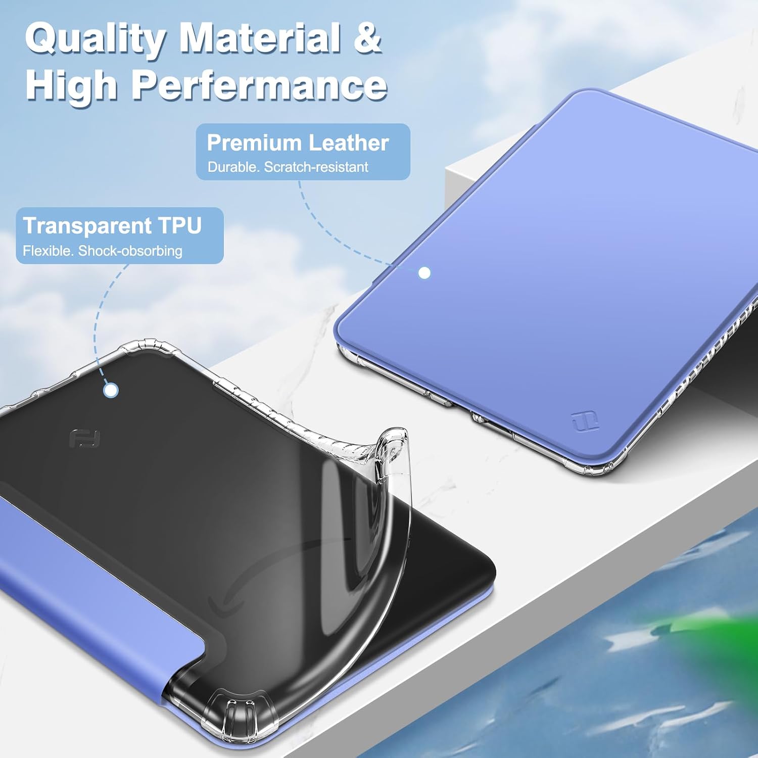 ESTUCHE TRANSPARENTE PARA KINDLE PAPERWHITE 7' 12ª GEN 2024 Y KINDLE COLORSOFT FINTIE - 4