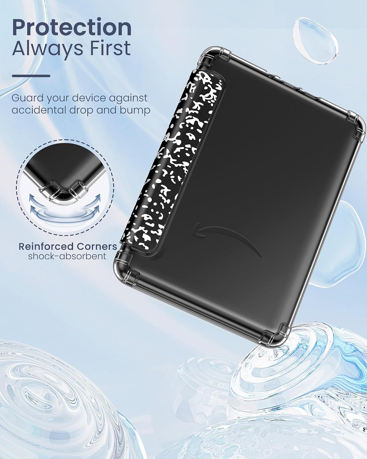 ESTUCHE MOKO PARA KINDLE PAPERWHITE 7' 12ª GEN Y COLORSOFT 2024 NEGRO - 3