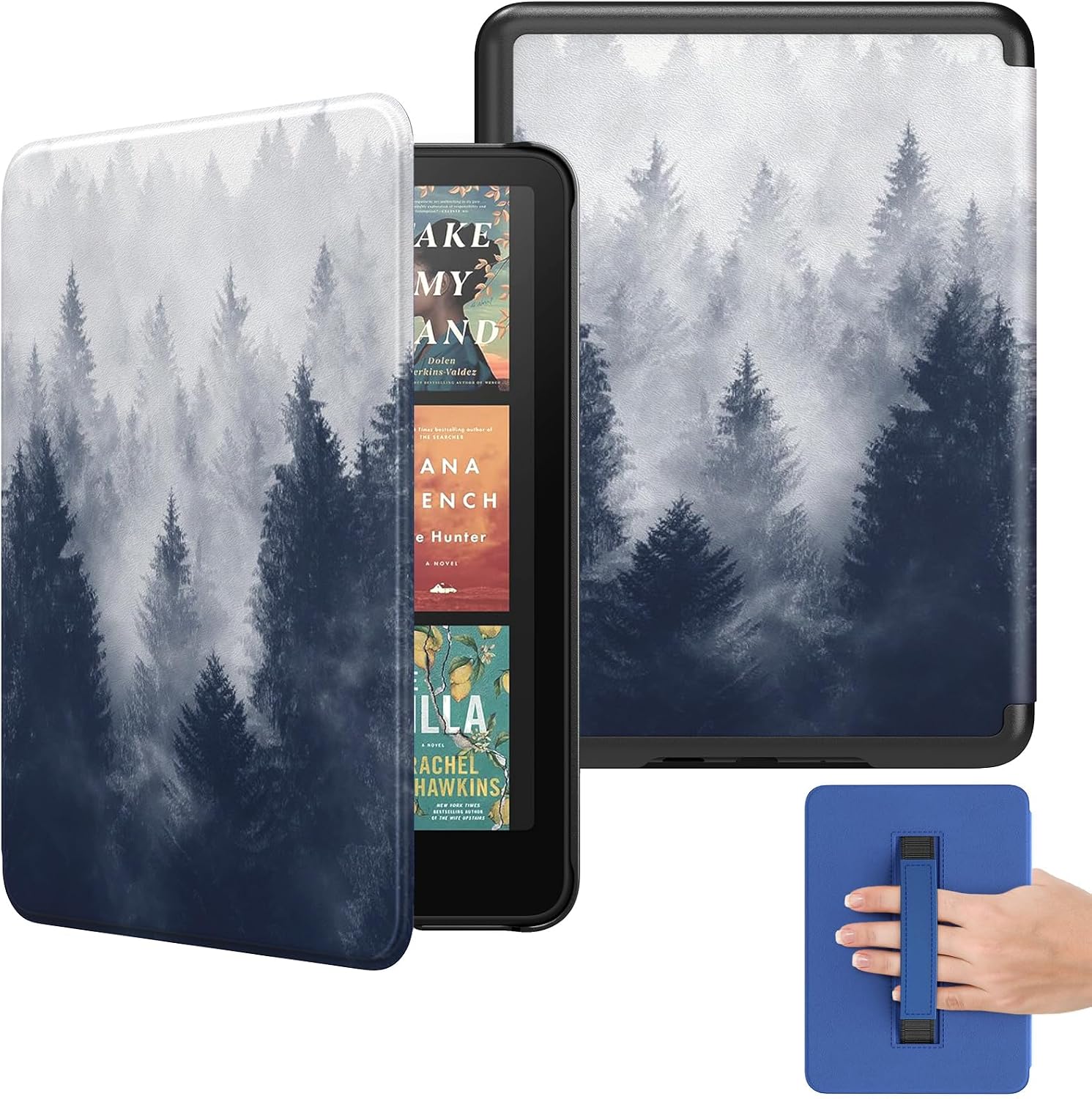 ESTUCHE MOKO PARA KINDLE PAPERWHITE 7' 12ª GEN 2024 Y COLORSOFT GRIS FOREST - 1