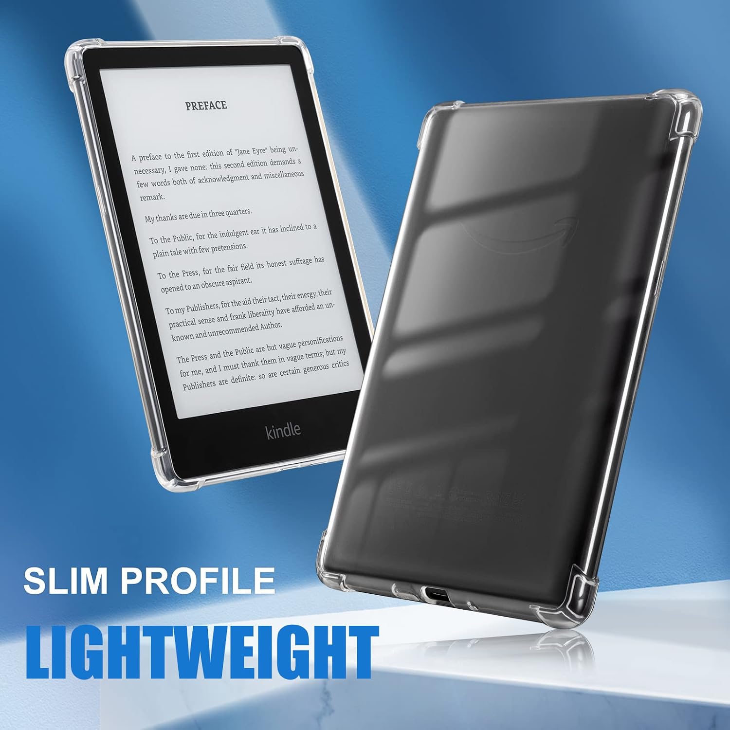 ESTUCHE TRANSPARENTE COBAK PARA KINDLE PAPERWHITE 6.8' 11ª GENERACIÓN 2021 Y SIGNATURE EDITION - 4