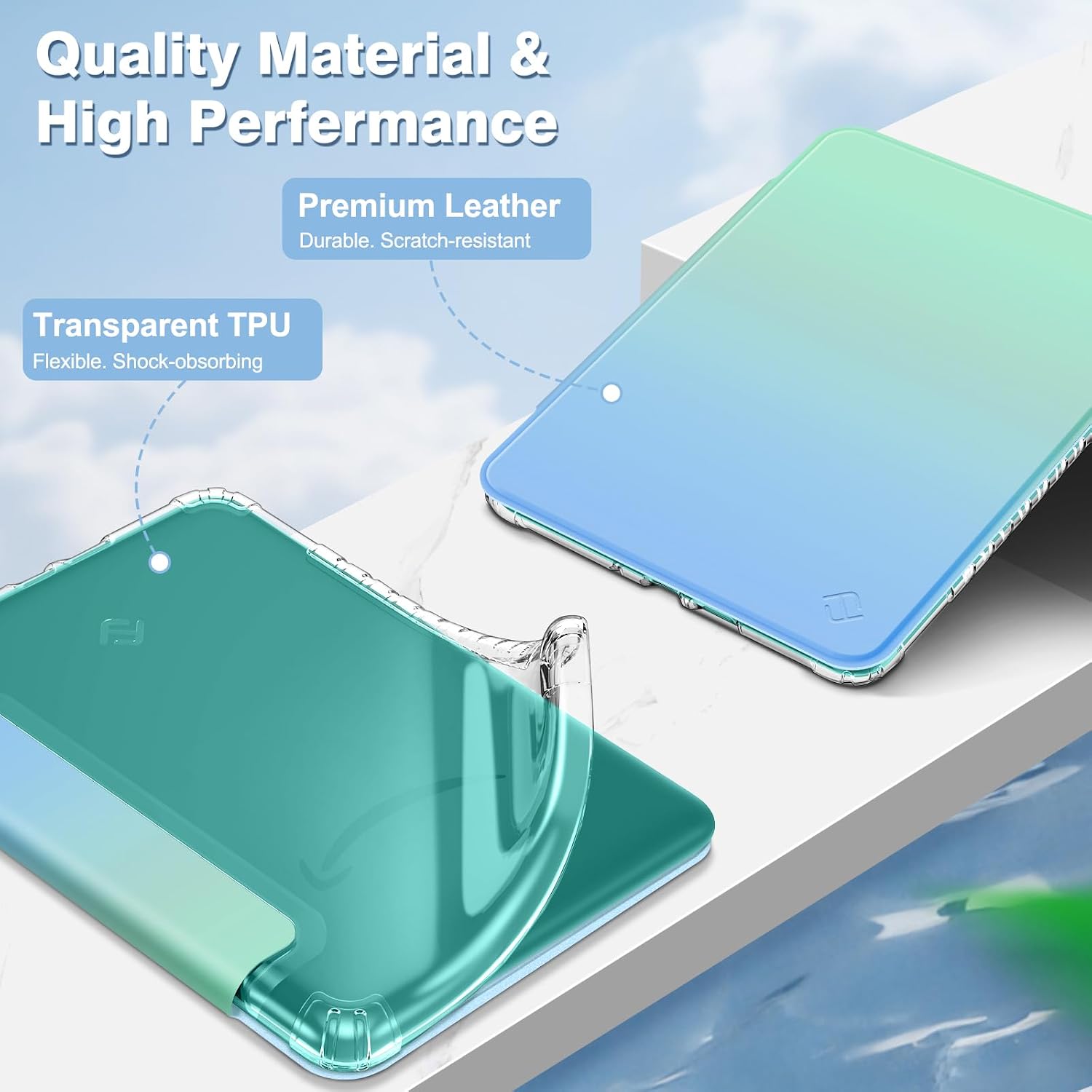 ESTUCHE FINTIE TRANSPARENTE PARA KINDLE PAPERWHITE 7' 12ª GEN 2024 Y KINDLE COLORSOFT - 4