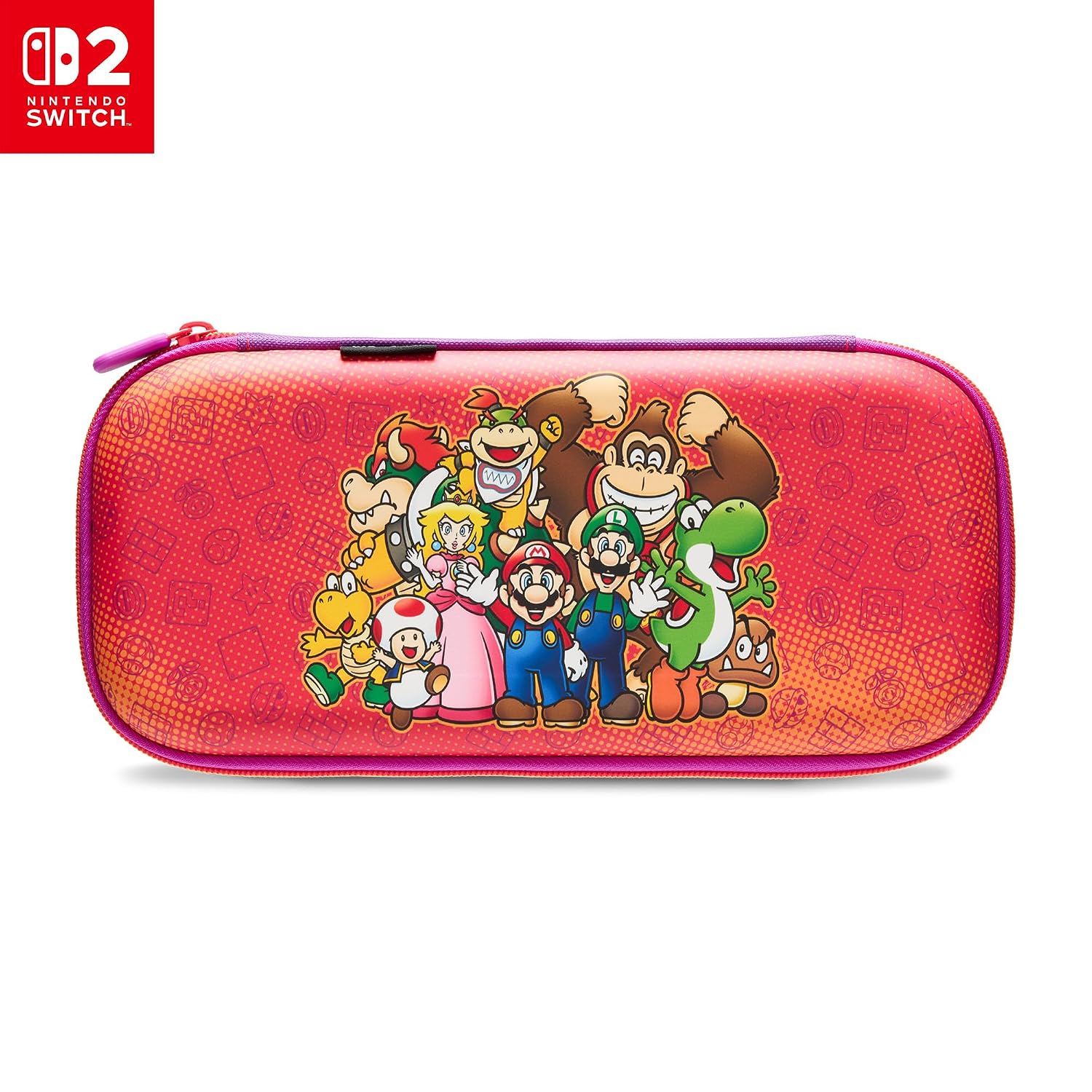 FUNDA POWERA SLIM PARA NINTENDO SWITCH 2 MARIO AND FRIENDS - 1