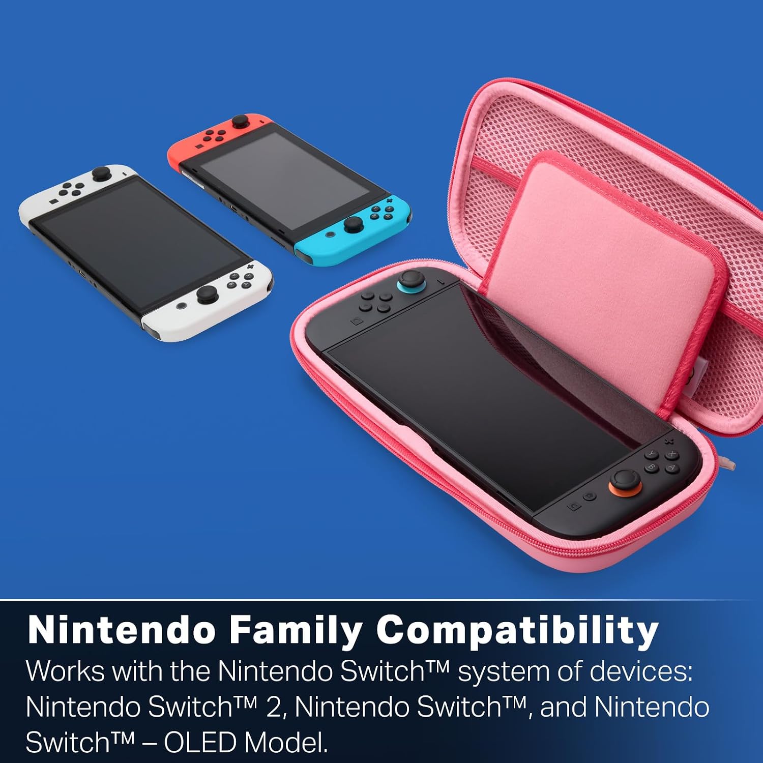 FUNDA PROTECTORA POWERA PARA NINTENDO SWITCH 2 KIRBY MOUTHFUL - 3