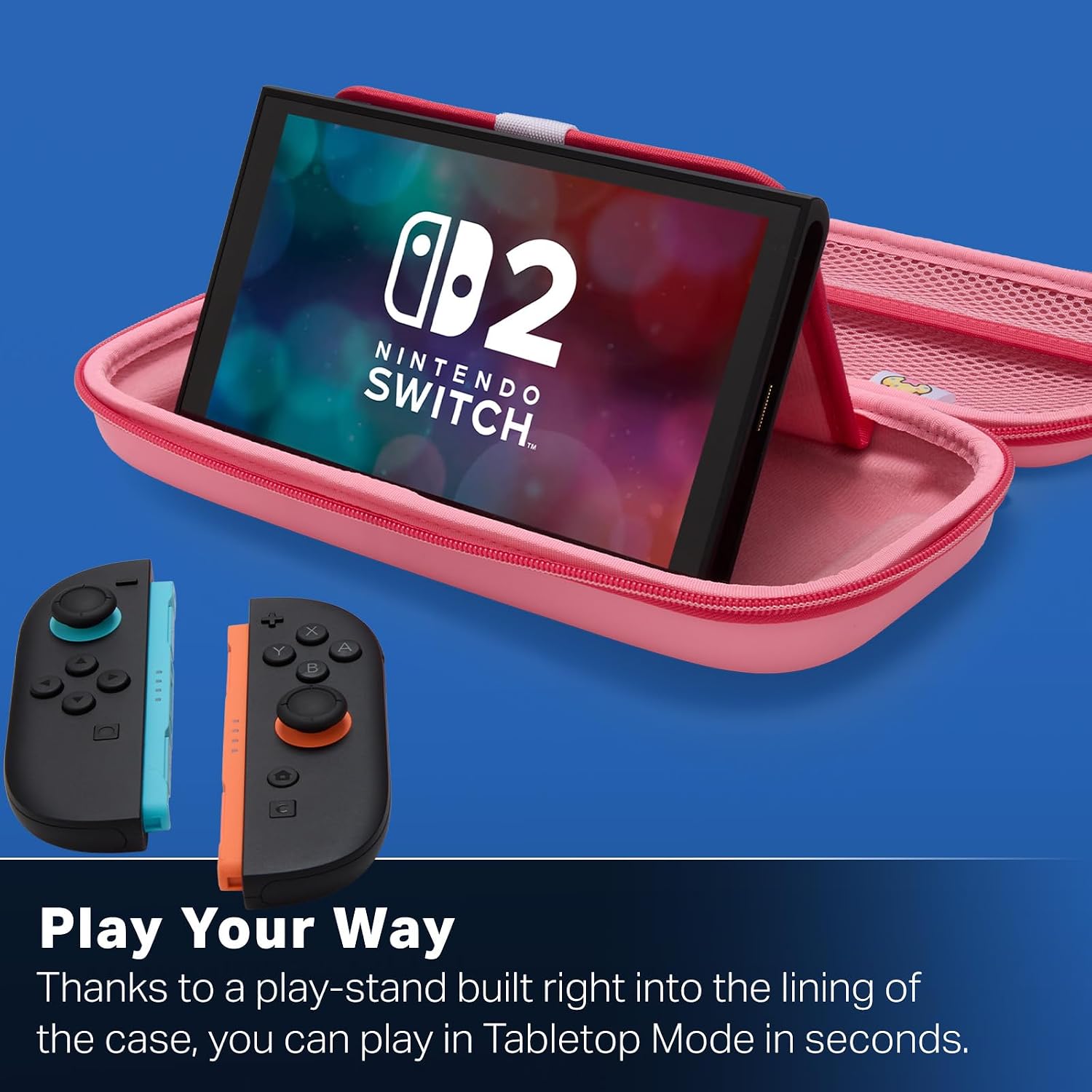 FUNDA PROTECTORA POWERA PARA NINTENDO SWITCH 2 KIRBY MOUTHFUL - 5