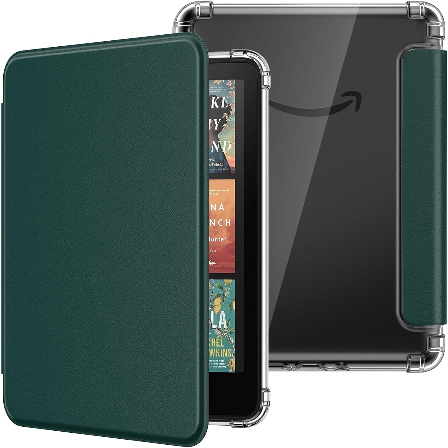 ESTUCHE MOKO PARA KINDLE PAPERWHITE 12TH GEN Y COLORSOFT 2024 VERDE MEDIANOCHE - 1