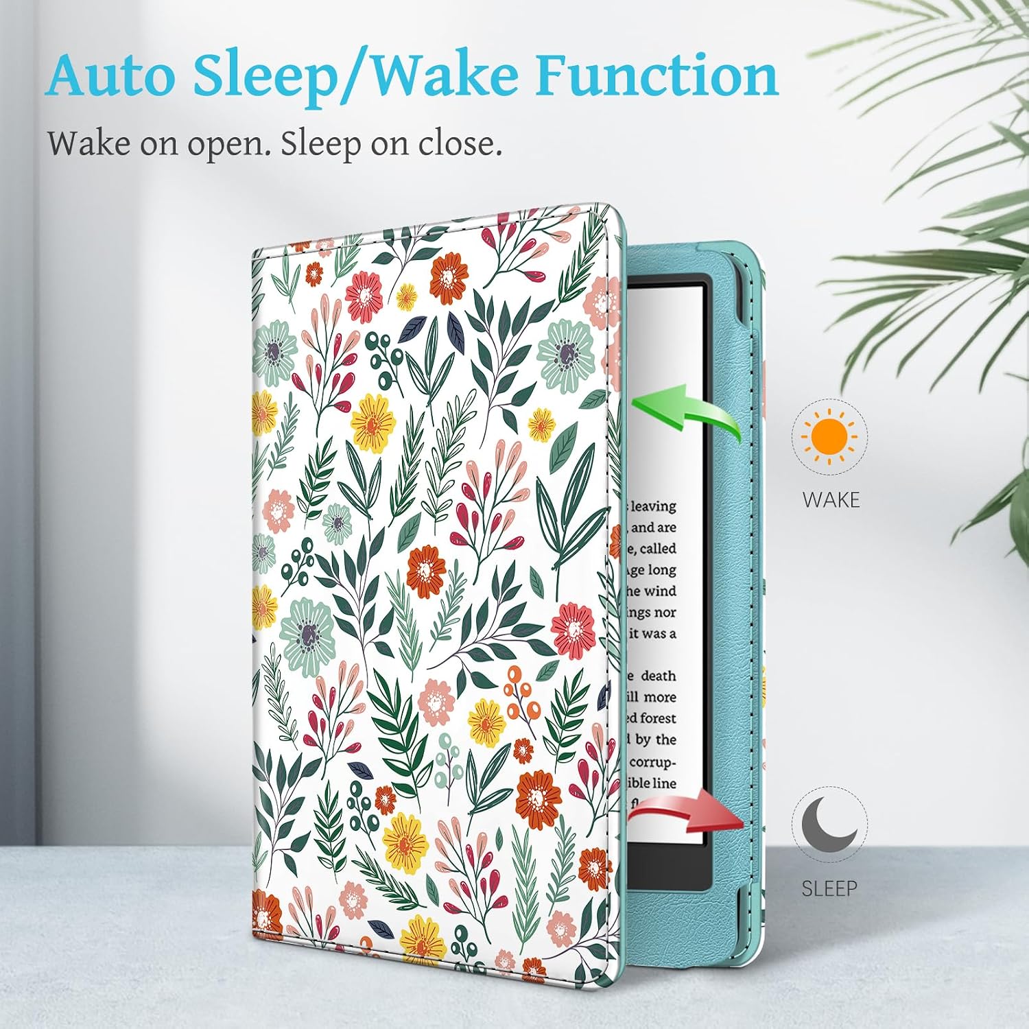 ESTUCHE FINTIE STAND PARA KINDLE 6' 11ª GENERACIÓN 2024/2022 SPRING BLOOM - 3