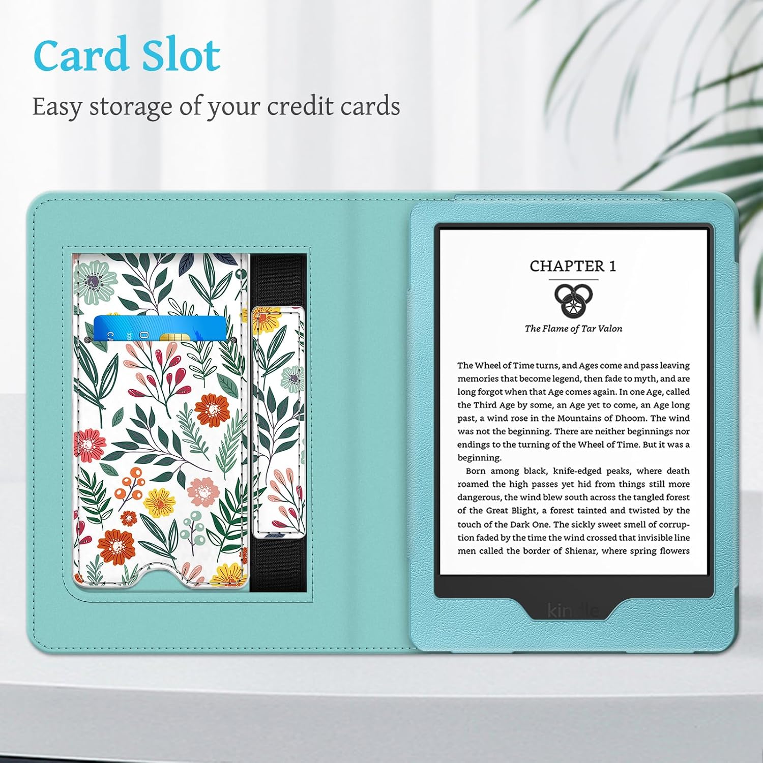 ESTUCHE FINTIE STAND PARA KINDLE 6' 11ª GENERACIÓN 2024/2022 SPRING BLOOM - 5