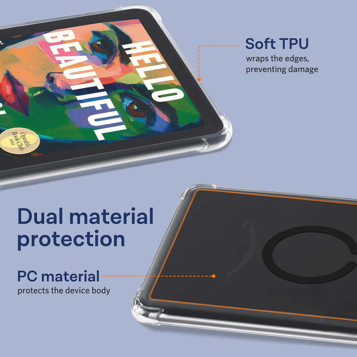 ESTUCHE IDLEHANDS CLEAR CASE 7 PULGADAS PARA KINDLE PAPERWHITE 12ª GEN 2024 - 4