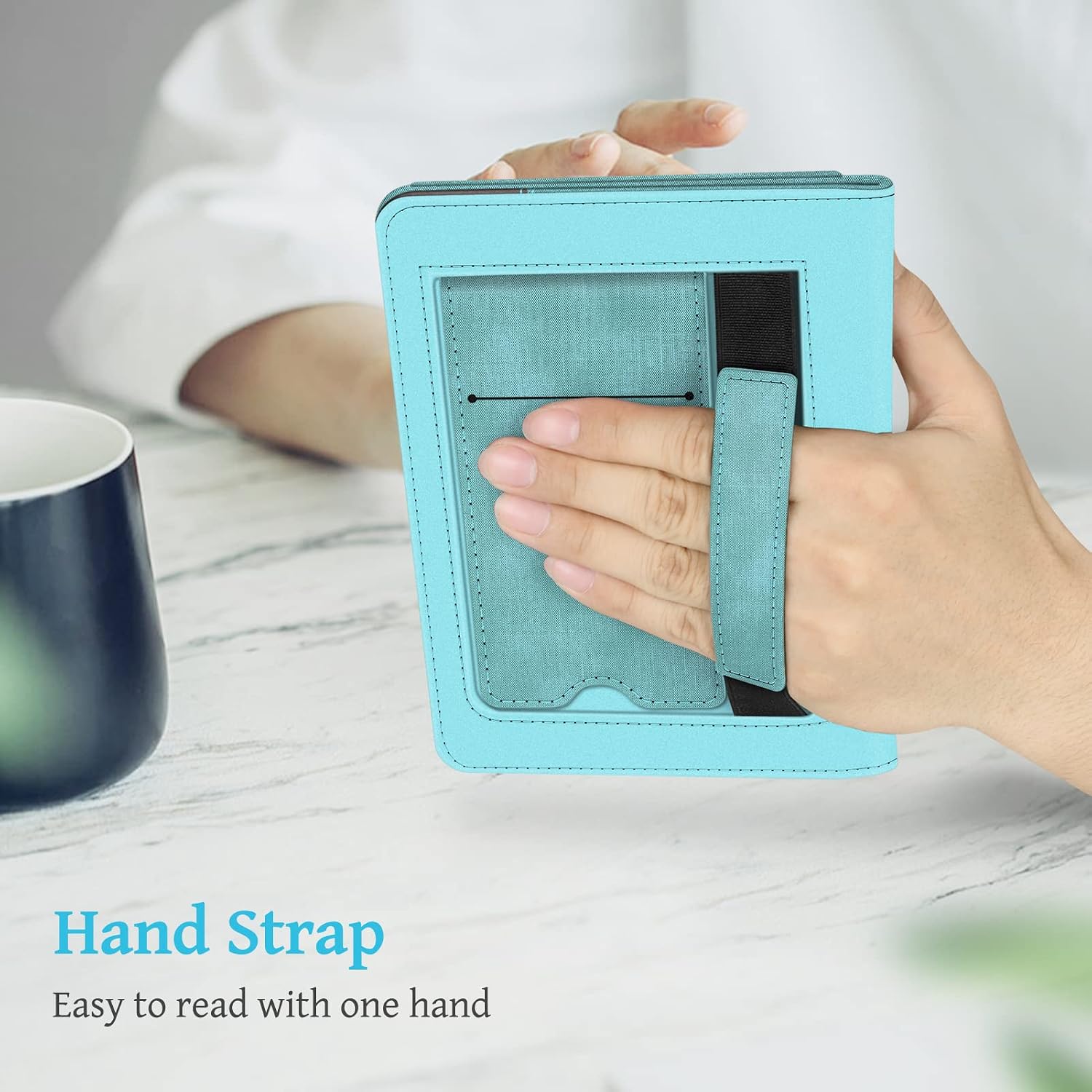 ESTUCHE FINTIE STAND CASE PARA KINDLE 6' 11ª GENERACIÓN 2024/2022 TURQUESA - 5