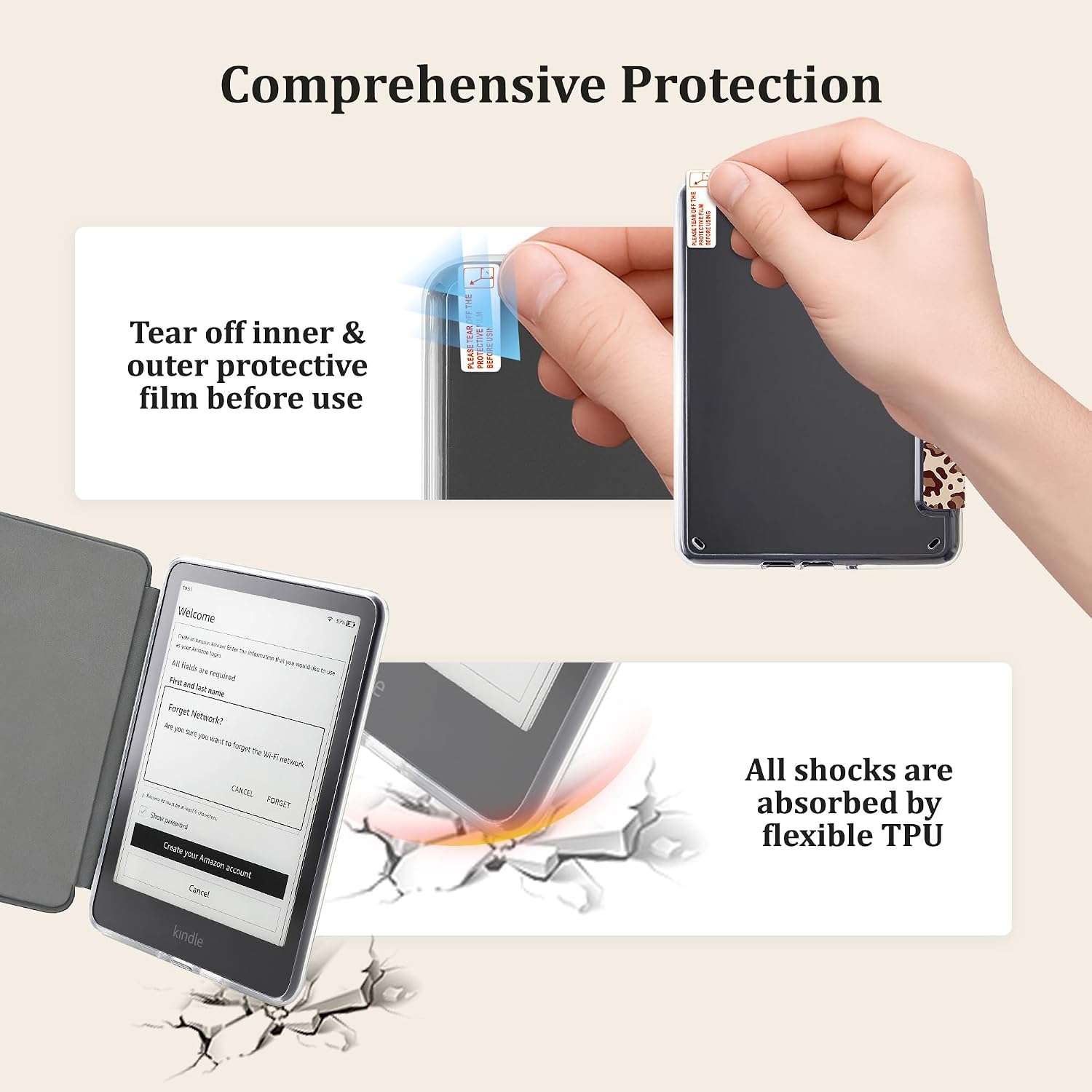ESTUCHE VANE OAK PARA KINDLE PAPERWHITE 7'' 12ª GEN 2024 Y COLORSOFT - 3