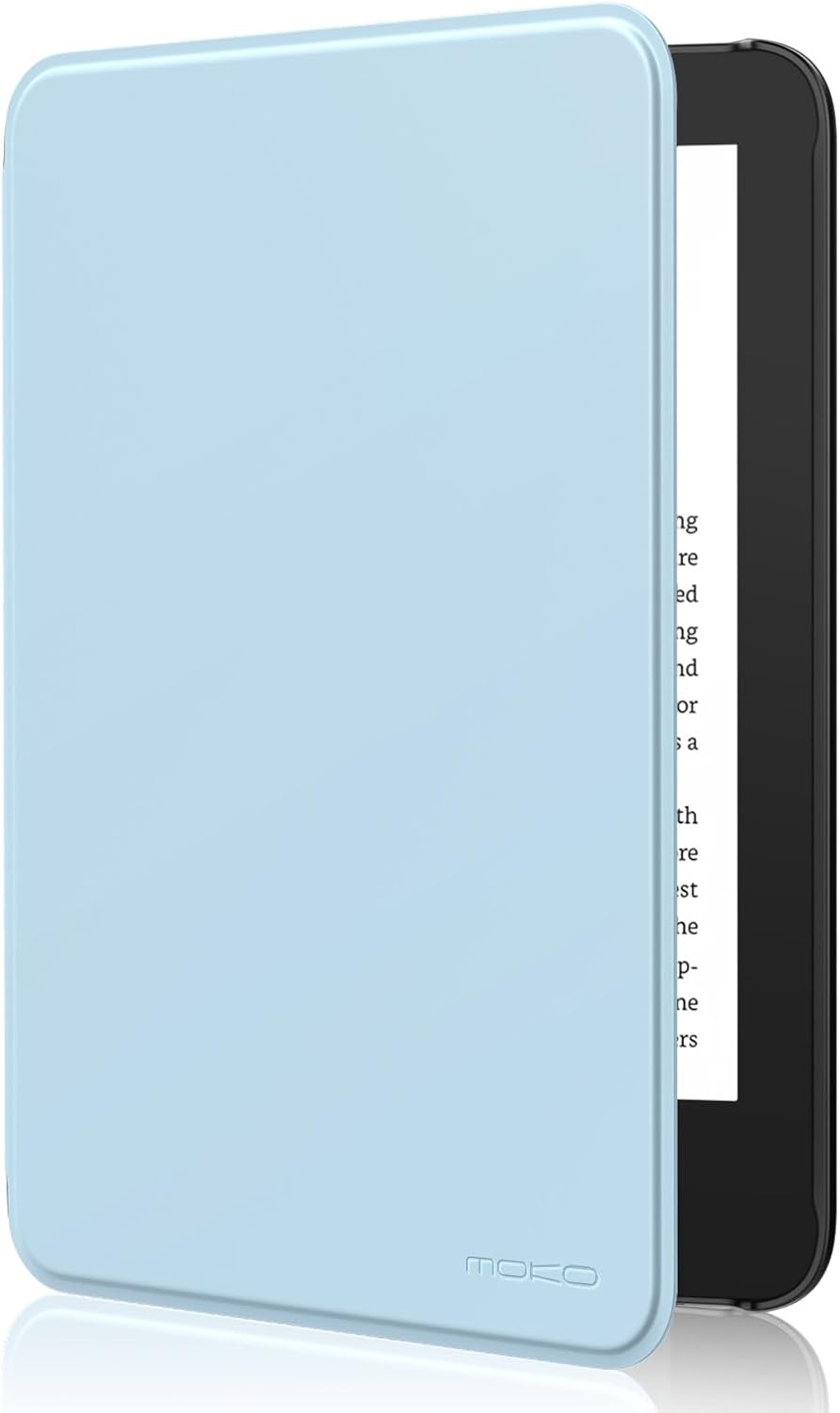 ESTUCHE MOKO PARA AMAZON KINDLE BASIC 11ª GEN 2024/2022 6 PULGADAS AZUL CIELO - 1