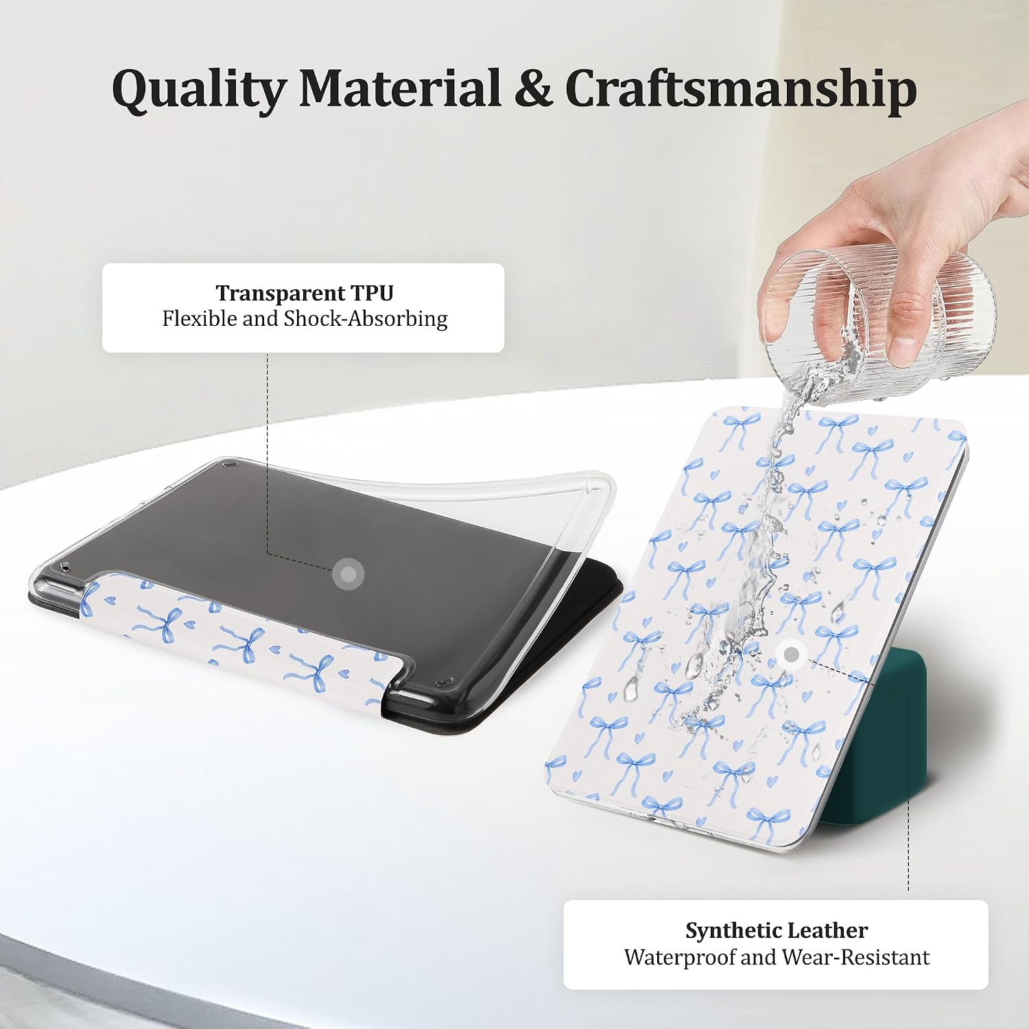 ESTUCHE TRANSPARENTE PARA KINDLE PAPERWHITE 7'' 12ª GEN 2024 Y COLORSOFT VANE OAK - 4