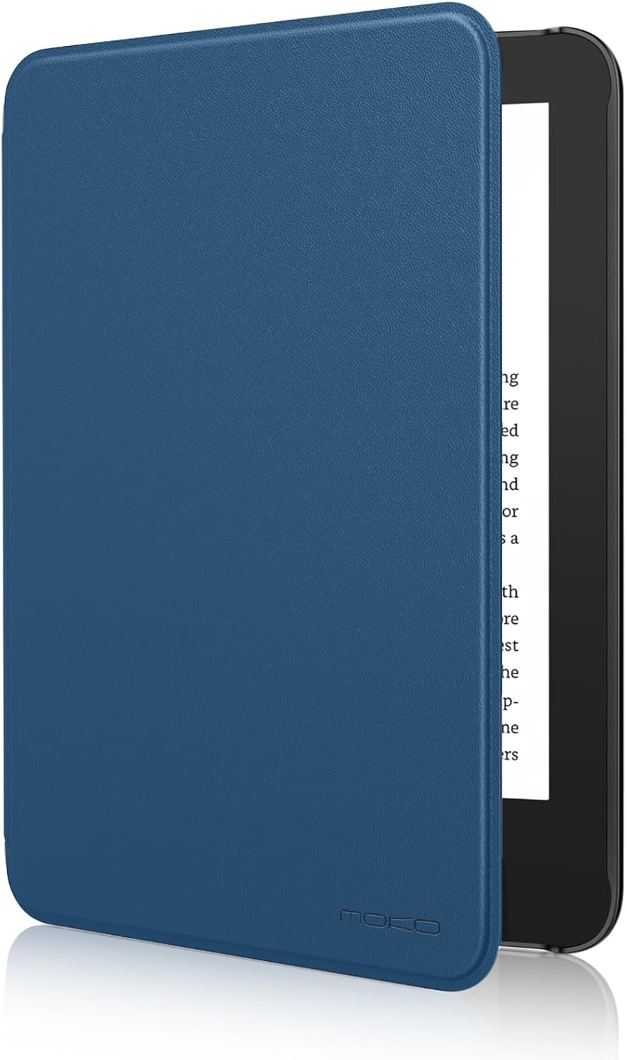 ESTUCHE MOKO PARA AMAZON KINDLE BASIC 11TH GEN 6 PULGADAS 2024/2022 AZUL OSCURO - 1
