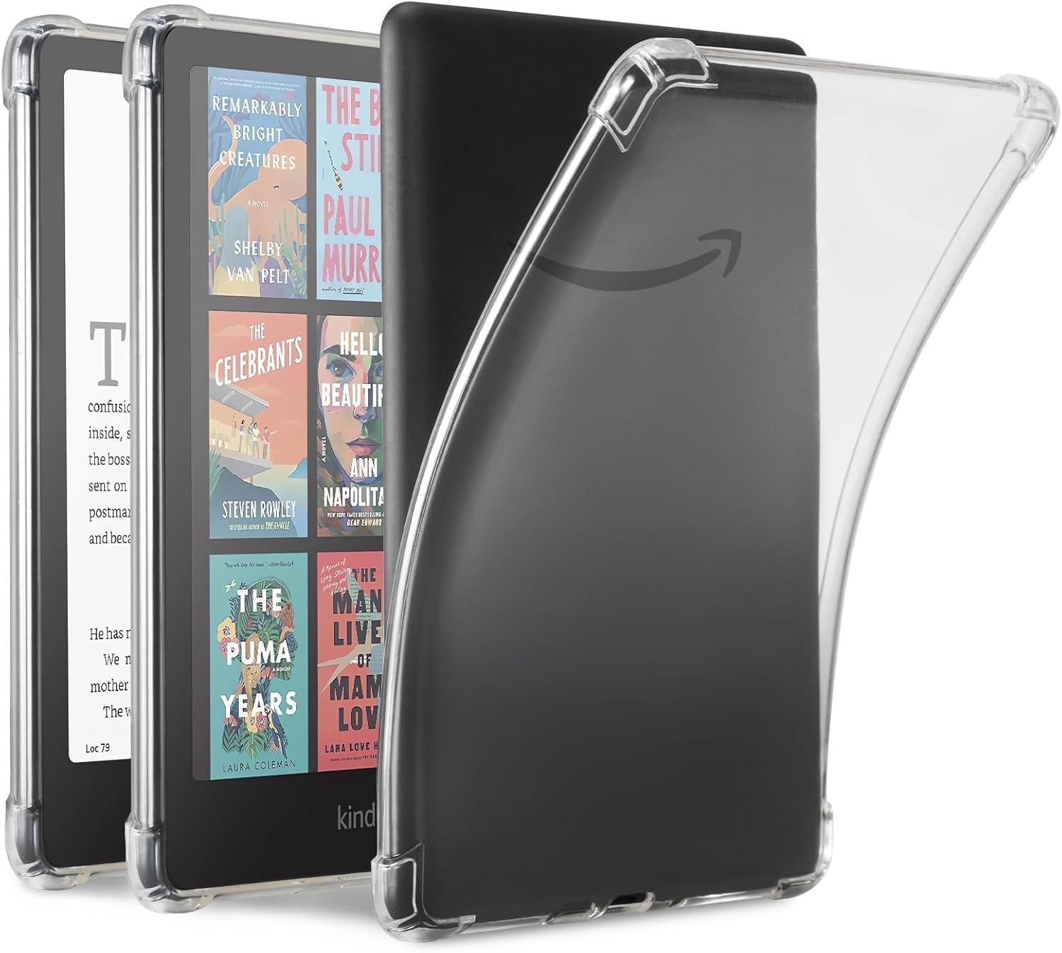 ESTUCHE TRANSPARENTE IDLEHANDS PARA KINDLE PAPERWHITE 7' 12ª GEN Y KINDLE COLORSOFT - 1