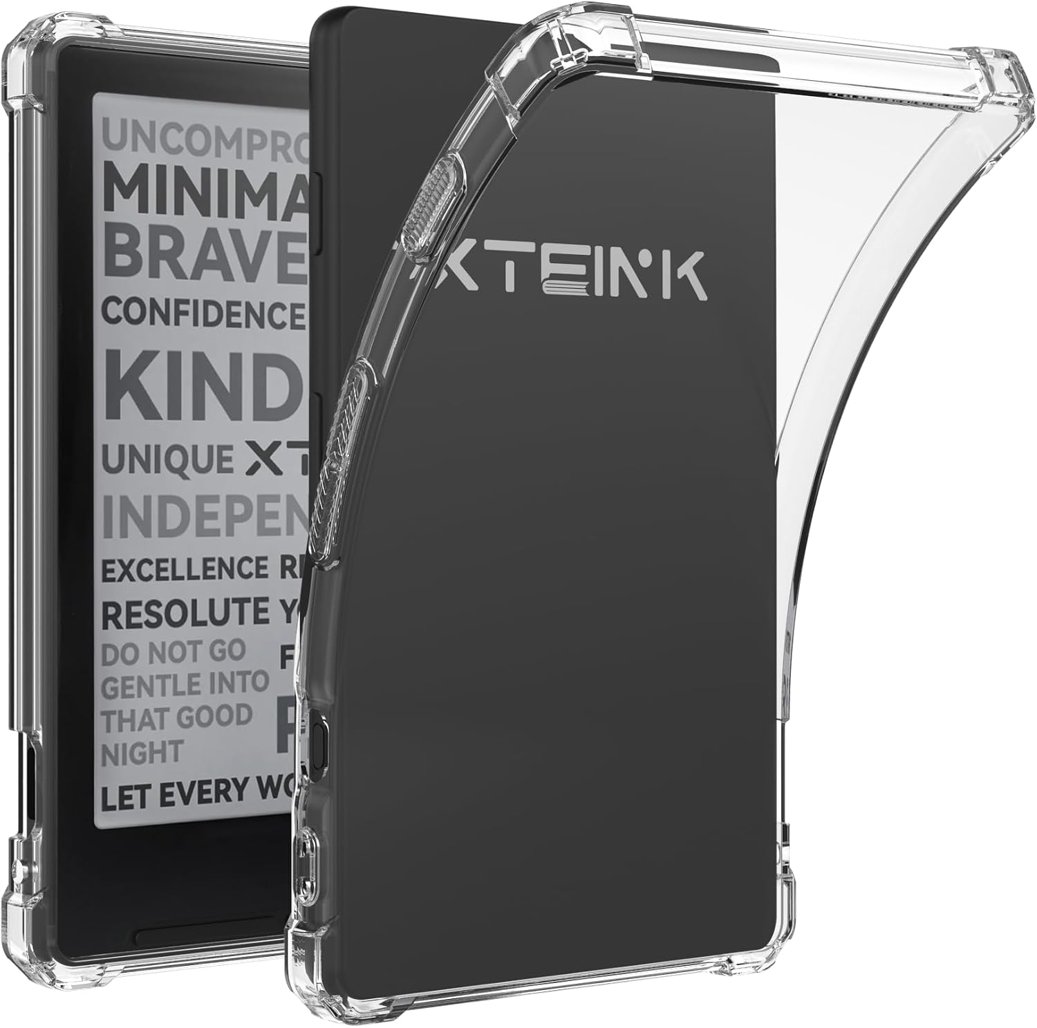 ESTUCHE TRANSPARENTE PARA EREADER XTEINK X4 BOZHUORUI - 1