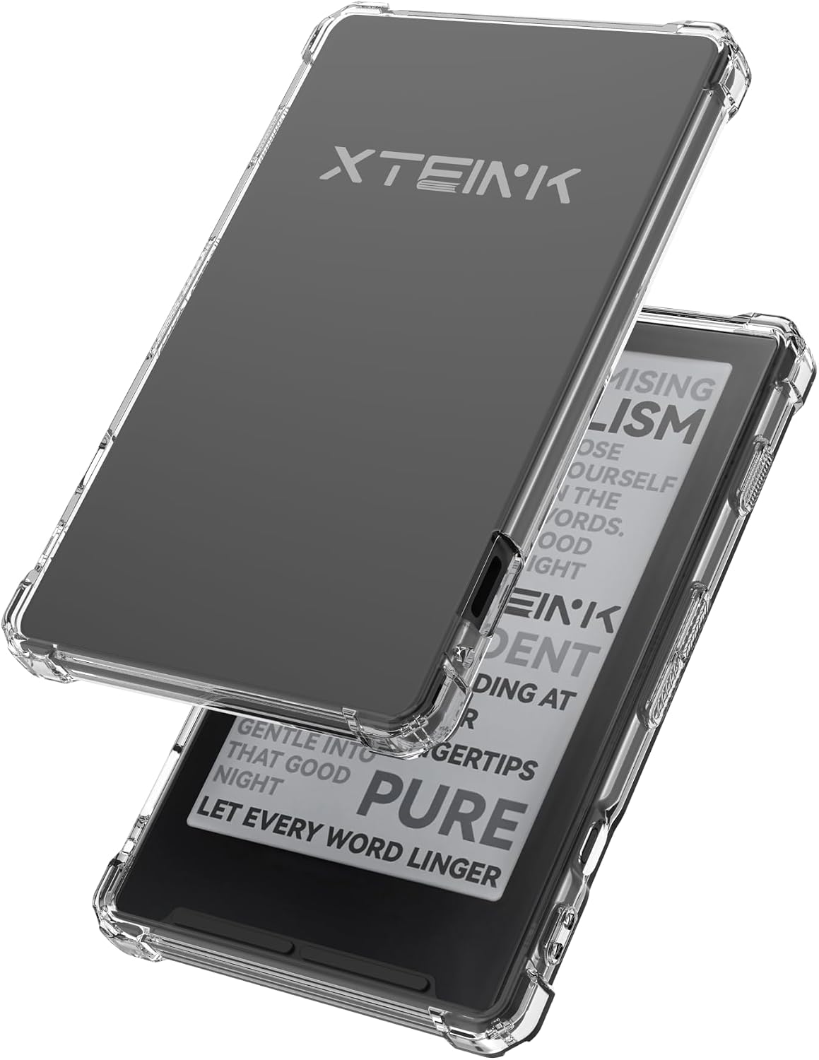 ESTUCHE TRANSPARENTE PARA EREADER XTEINK X4 BOZHUORUI - 2