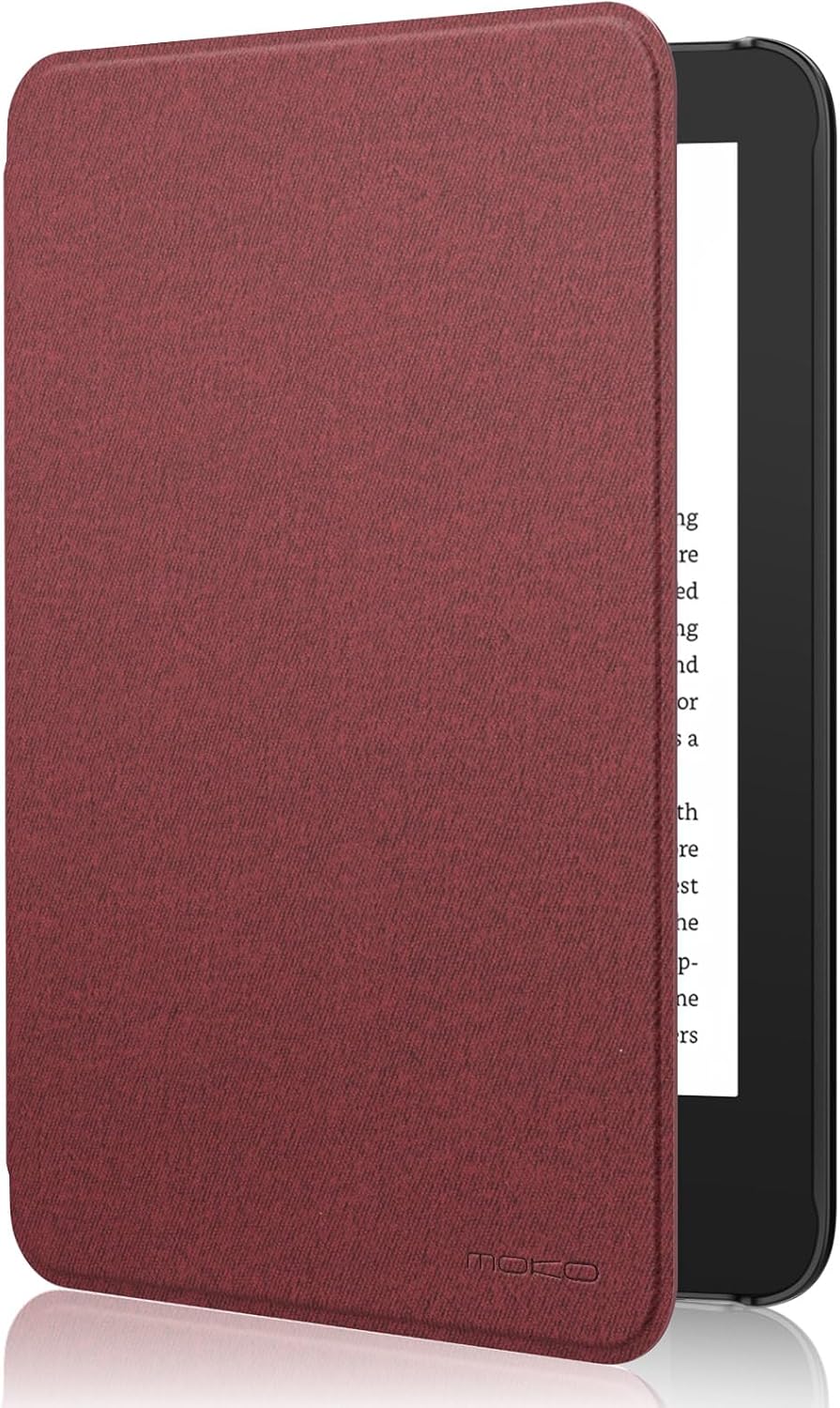 ESTUCHE MOKO PARA AMAZON KINDLE BASIC 6' 11ª GEN 2024/2022 DENIM VINO - 1