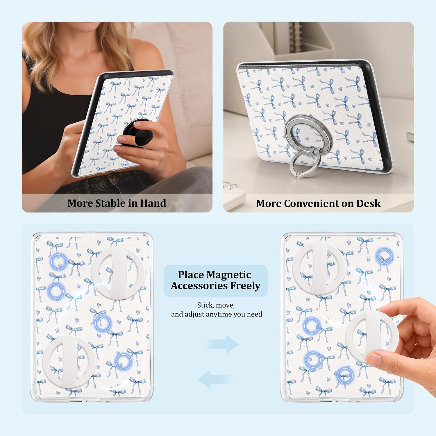 ESTUCHE TRASERO PARA KINDLE PAPERWHITE 12ª GEN Y COLORSOFT 7'' VANE OAK - 5