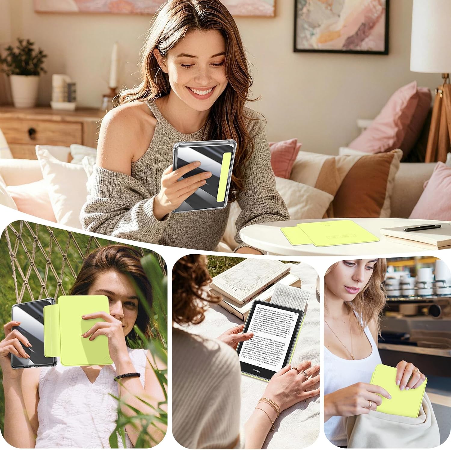 ESTUCHE FINTIE DESMONTABLE PARA KINDLE PAPERWHITE 12ª GEN 2024 Y KINDLE COLORSOFT - 4