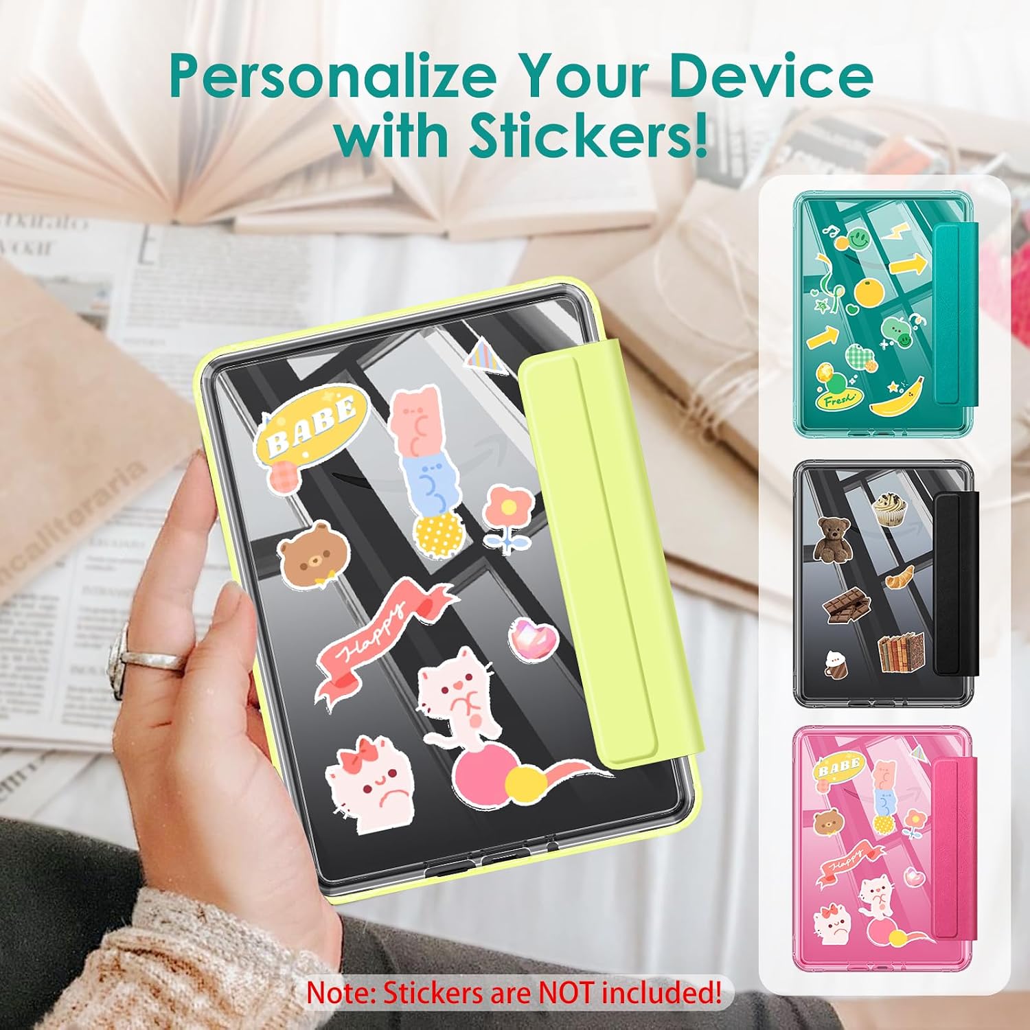 ESTUCHE FINTIE DESMONTABLE PARA KINDLE PAPERWHITE 12ª GEN 2024 Y KINDLE COLORSOFT - 5