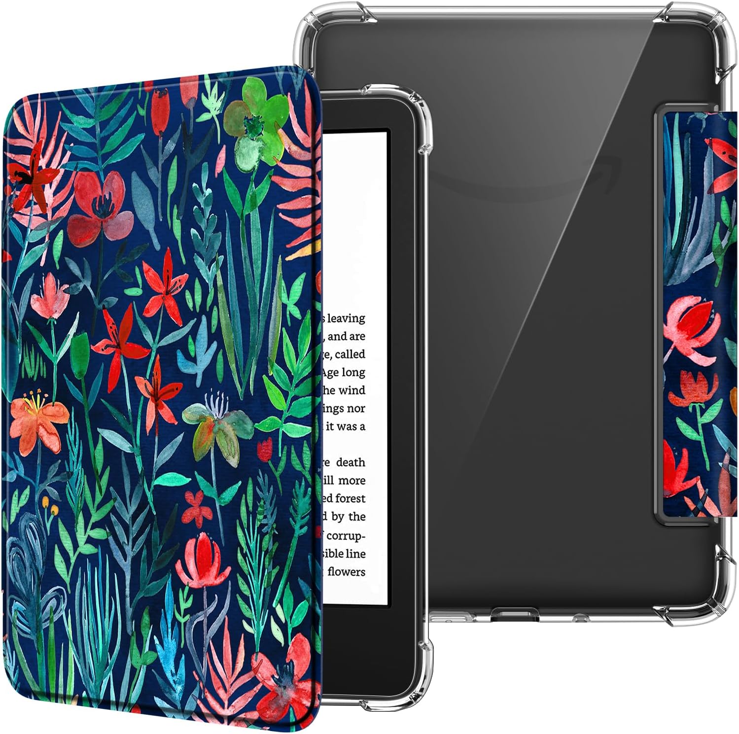 ESTUCHE FINTIE SLIM TPU PARA KINDLE 6' 11ª GENERACIÓN 2024/2022 JUNGLE NIGHT - 1
