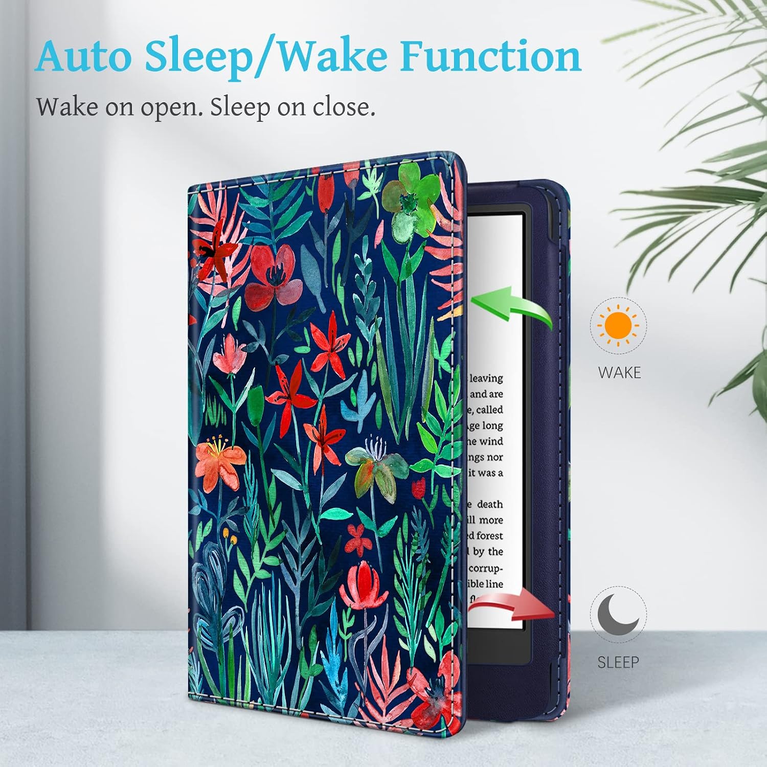ESTUCHE FINTIE STAND CASE PARA KINDLE 6' 11ª GENERACIÓN 2024/2022 JUNGLE NIGHT - 3