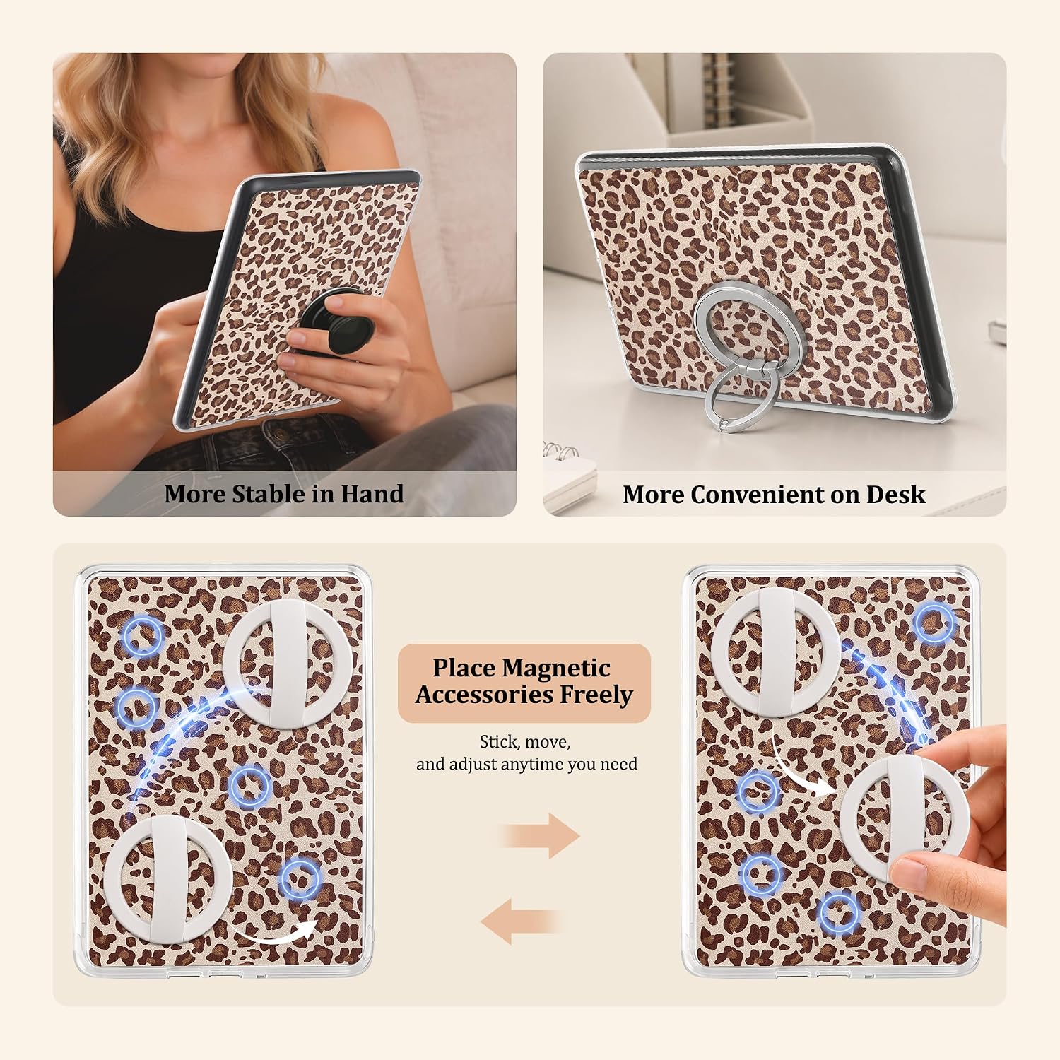 ESTUCHE TRASERO PARA KINDLE PAPERWHITE 12ª GEN Y COLORSOFT 7'' VANE OAK - 3