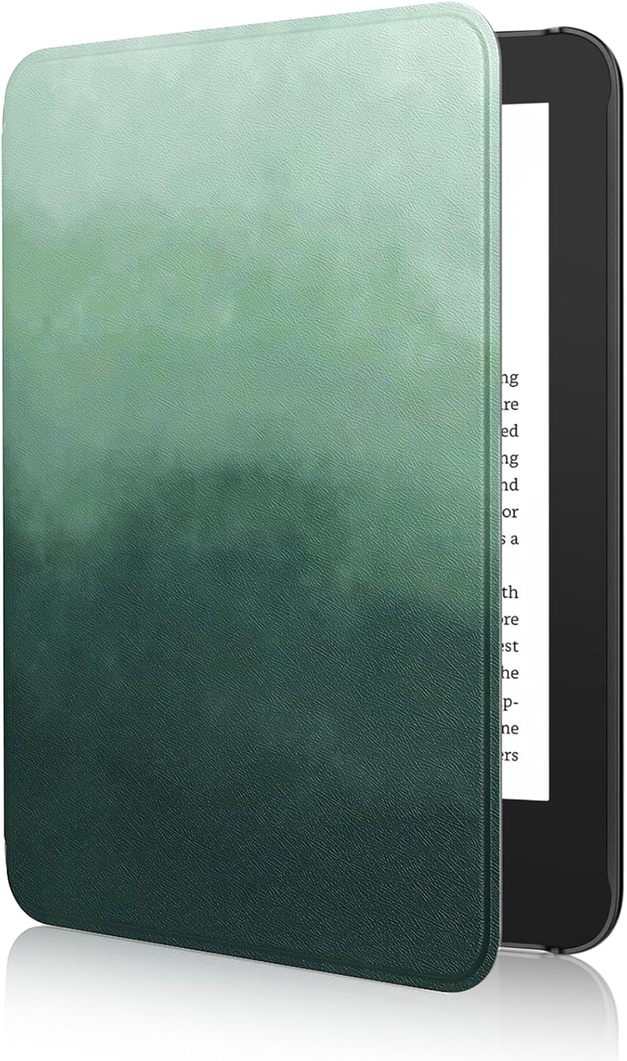 ESTUCHE MOKO PARA AMAZON KINDLE BASIC 11TH GEN 6 PULGADAS 2024/2022 VERDE PINO - 1