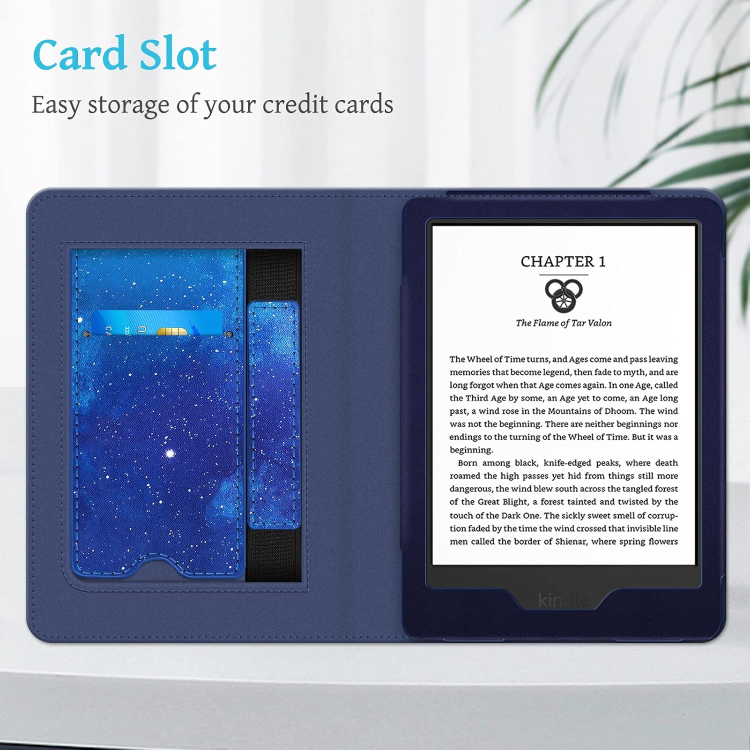 ESTUCHE FINTIE STAND CASE PARA KINDLE 6' 11ª GENERACIÓN 2024/2022 AZUL - 5