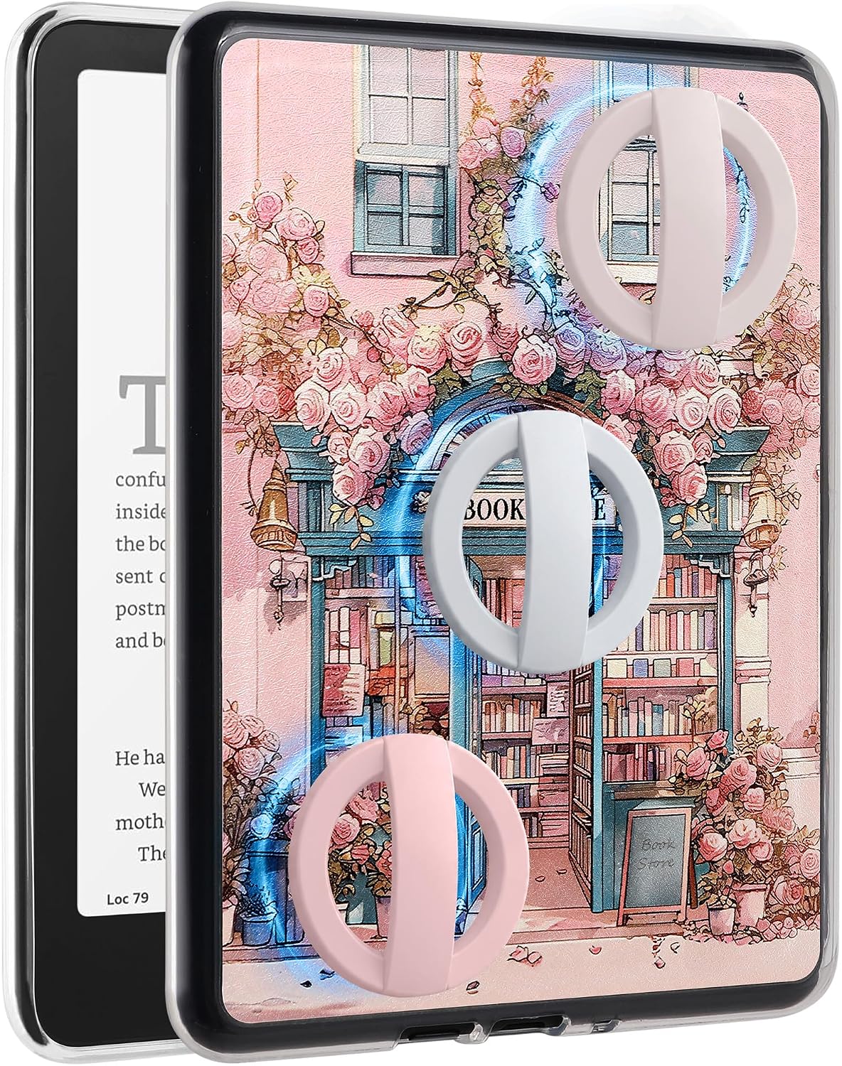 ESTUCHE TRASERO PARA KINDLE PAPERWHITE 12ª GEN Y COLORSOFT 7'' VANE OAK - 1