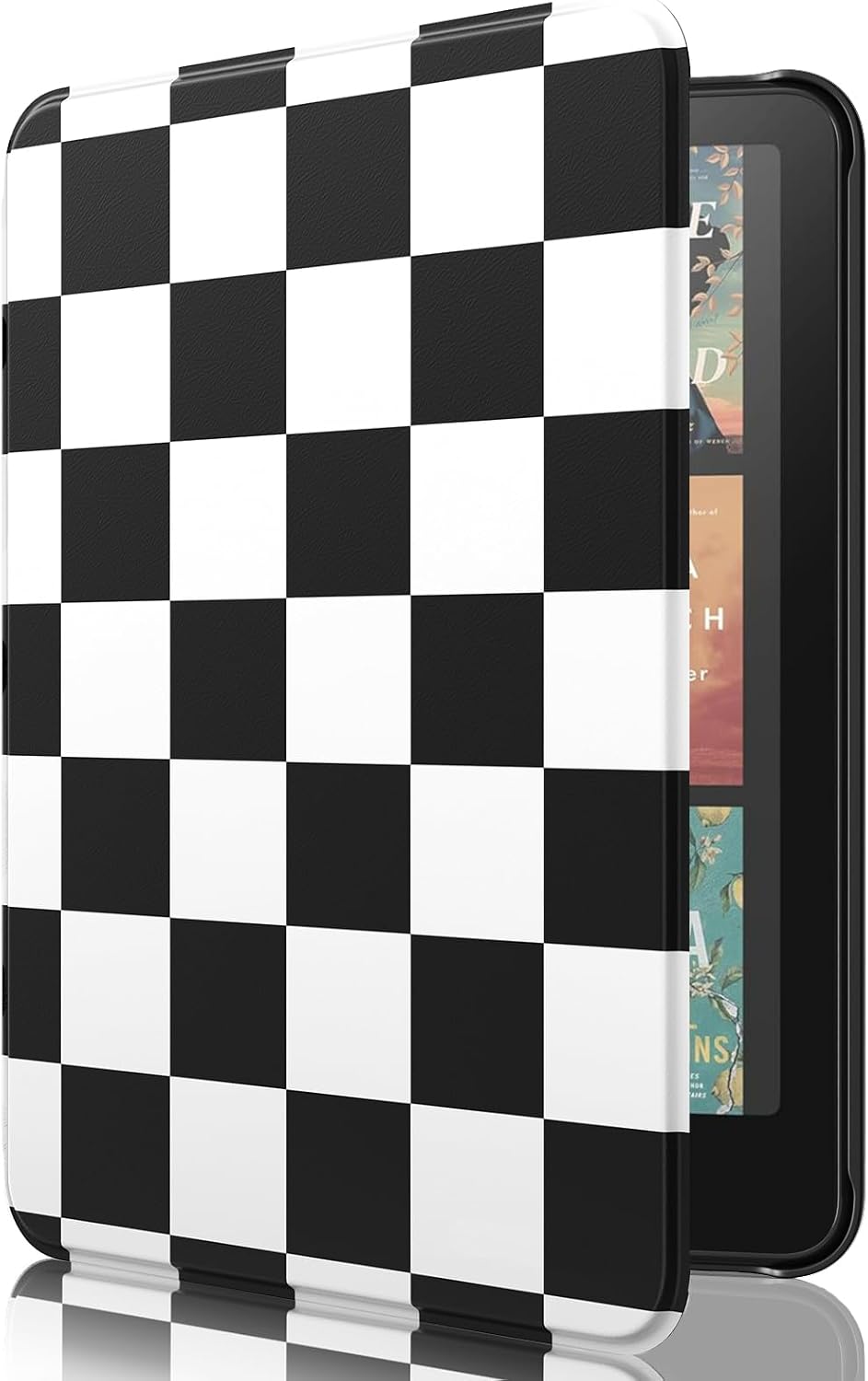 ESTUCHE MOKO PARA KINDLE PAPERWHITE 7' 12ª GEN Y COLORSOFT 2024 NEGRO CUADRO - 1
