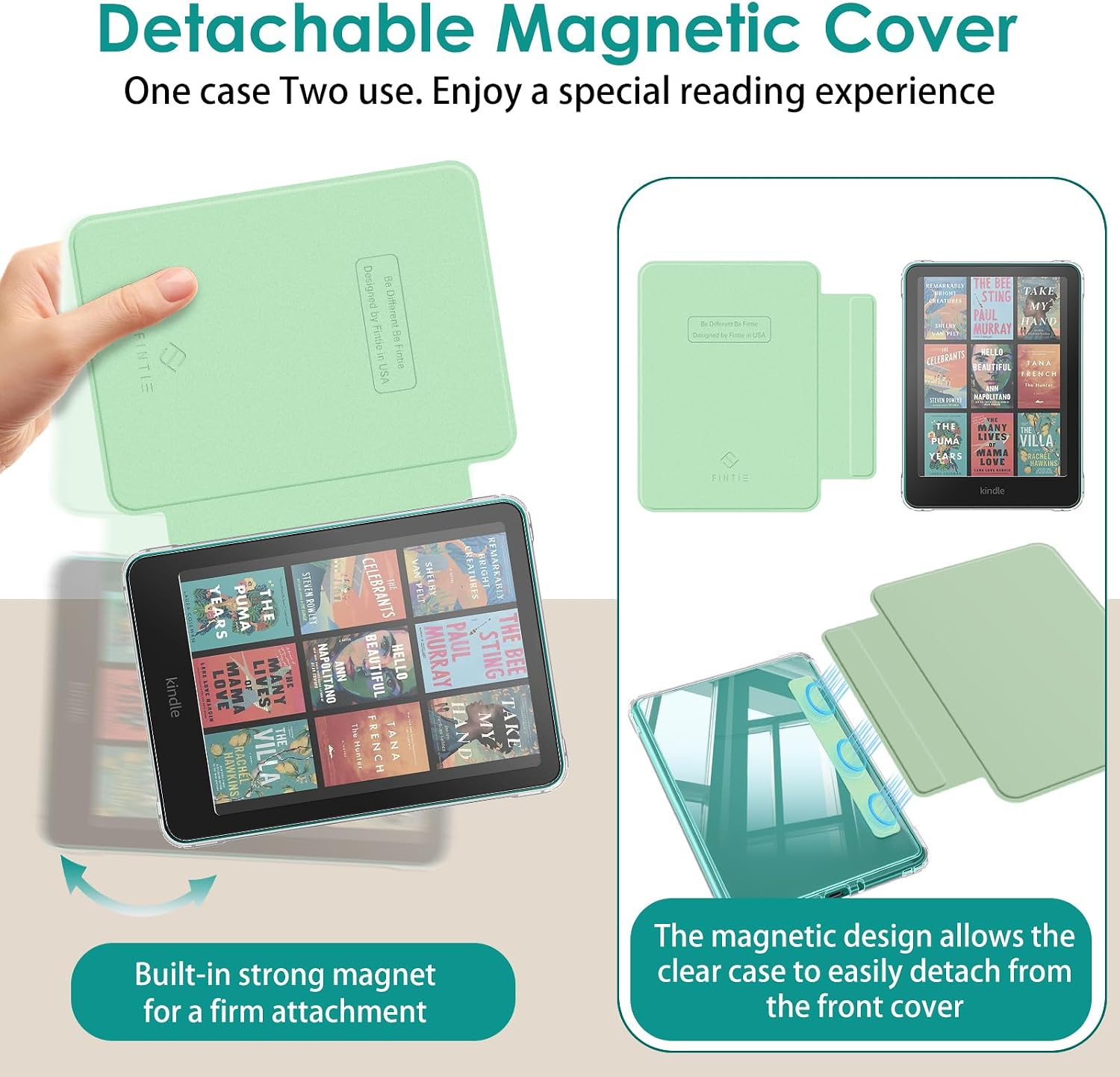 ESTUCHE DESMONTABLE PARA KINDLE PAPERWHITE 12ª GEN 2024 FINTIE - 3