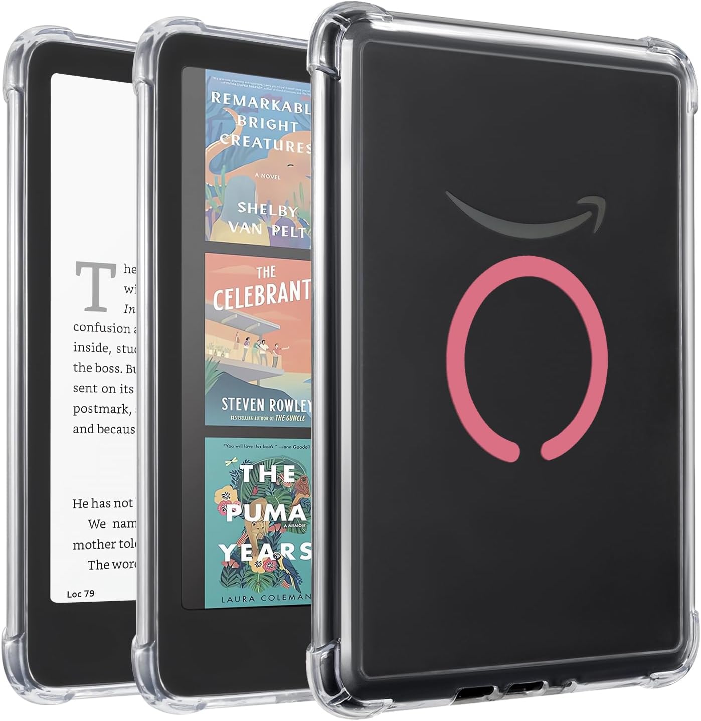 ESTUCHE TRANSPARENTE PARA KINDLE PAPERWHITE 7' 12ª GEN Y KINDLE COLORSOFT IDLEHANDS - 1