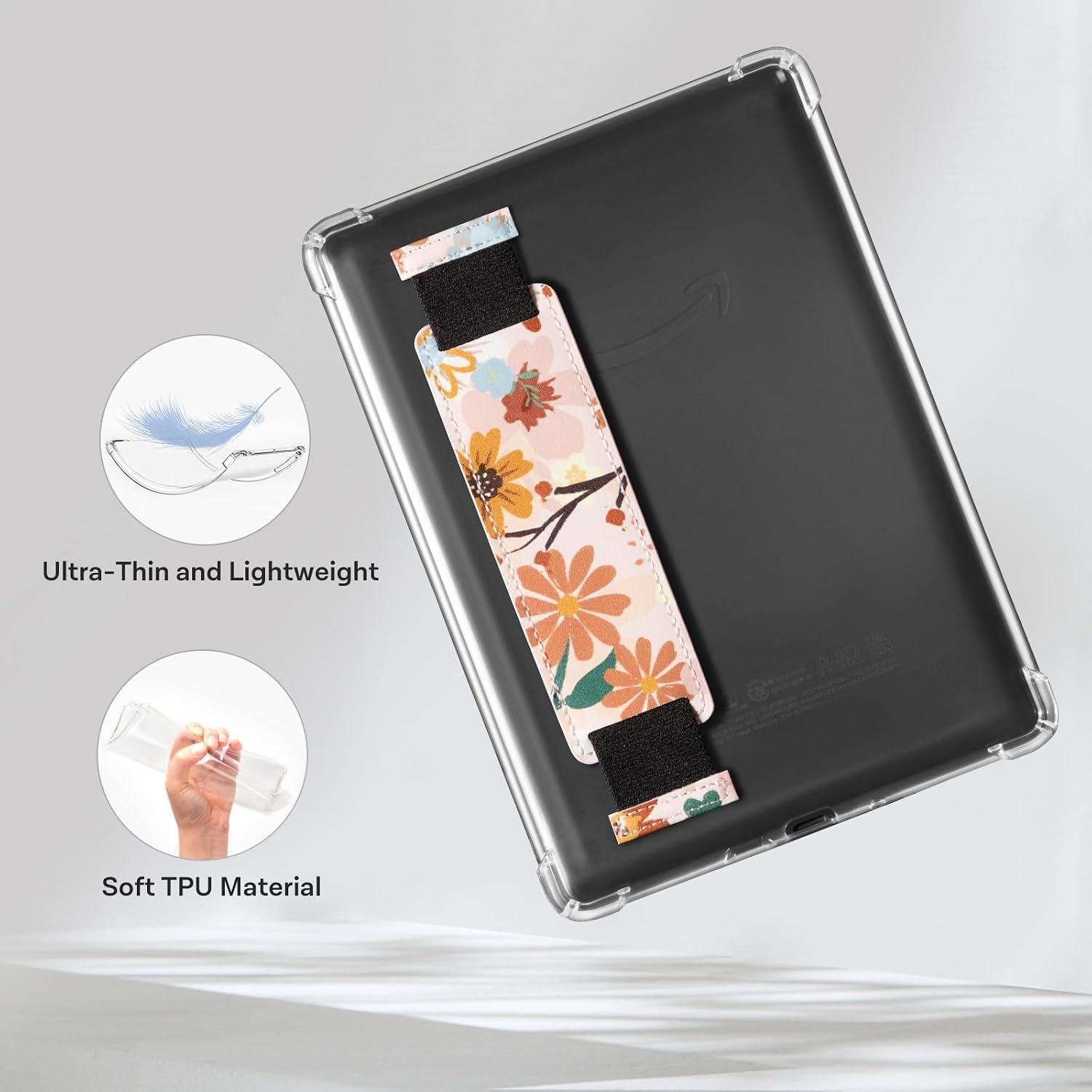 ESTUCHE TRANSPARENTE IDLEHANDS PARA KINDLE 6 PULGADAS 2024 Y 2022 - 5