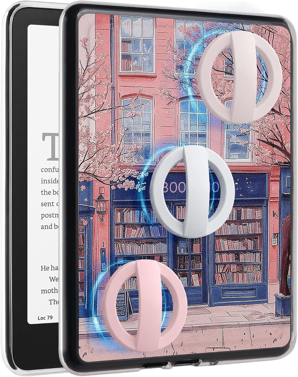 ESTUCHE TRASERO PARA KINDLE PAPERWHITE 12ª GEN Y COLORSOFT 7'' VANE OAK - 1