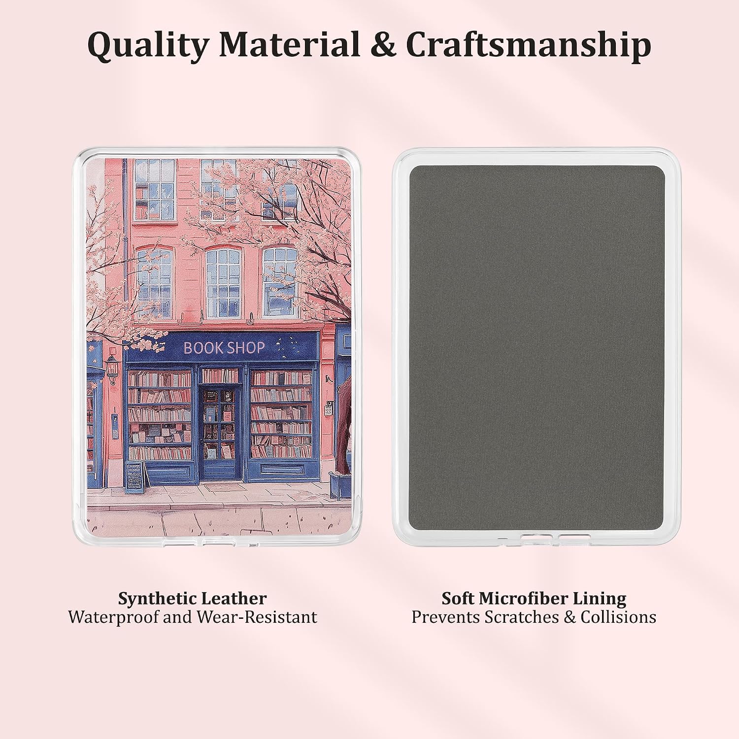 ESTUCHE TRASERO PARA KINDLE PAPERWHITE 12ª GEN Y COLORSOFT 7'' VANE OAK - 5