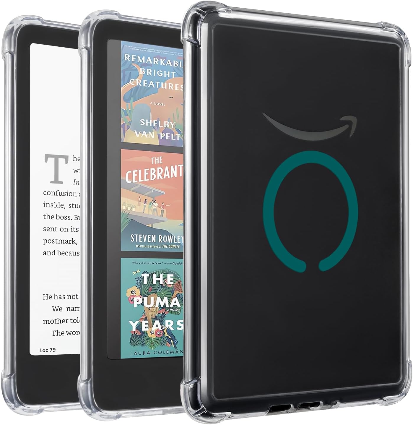 ESTUCHE TRANSPARENTE PARA KINDLE PAPERWHITE 7' 12ª GEN Y KINDLE COLORSOFT IDLEHANDS - 1
