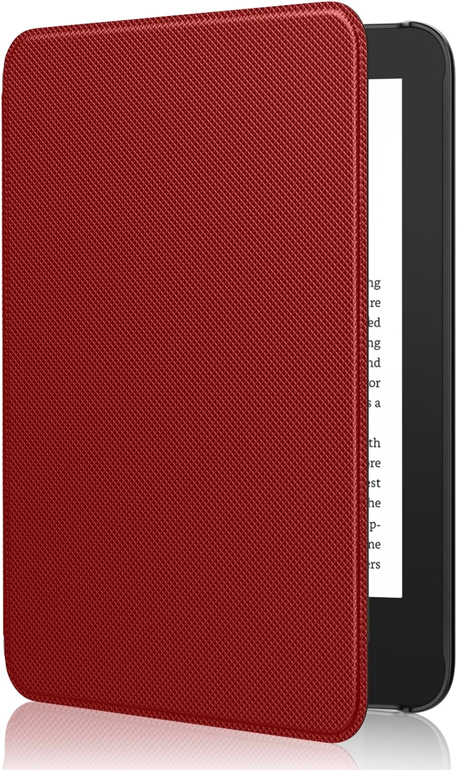 ESTUCHE MOKO PARA AMAZON KINDLE BASIC 11ª GEN 6 PULGADAS 2024/2022 ROJO - 1