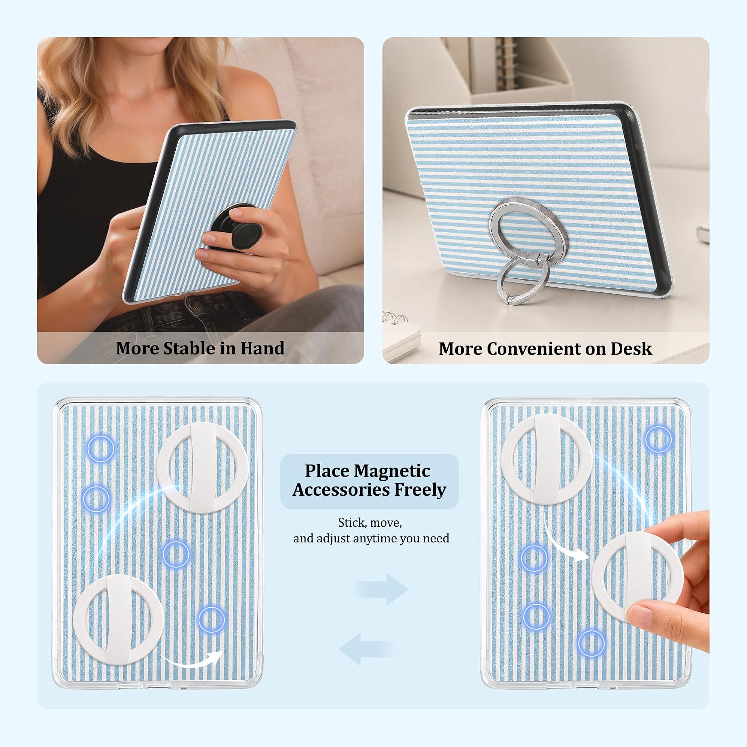 ESTUCHE TRASERO PARA KINDLE PAPERWHITE 12ª GEN Y COLORSOFT 7'' VANE OAK - 3