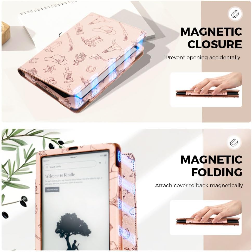 ESTUCHE PARA KINDLE PAPERWHITE 7'/6.8' EJU ESTILO COWBOY - 3