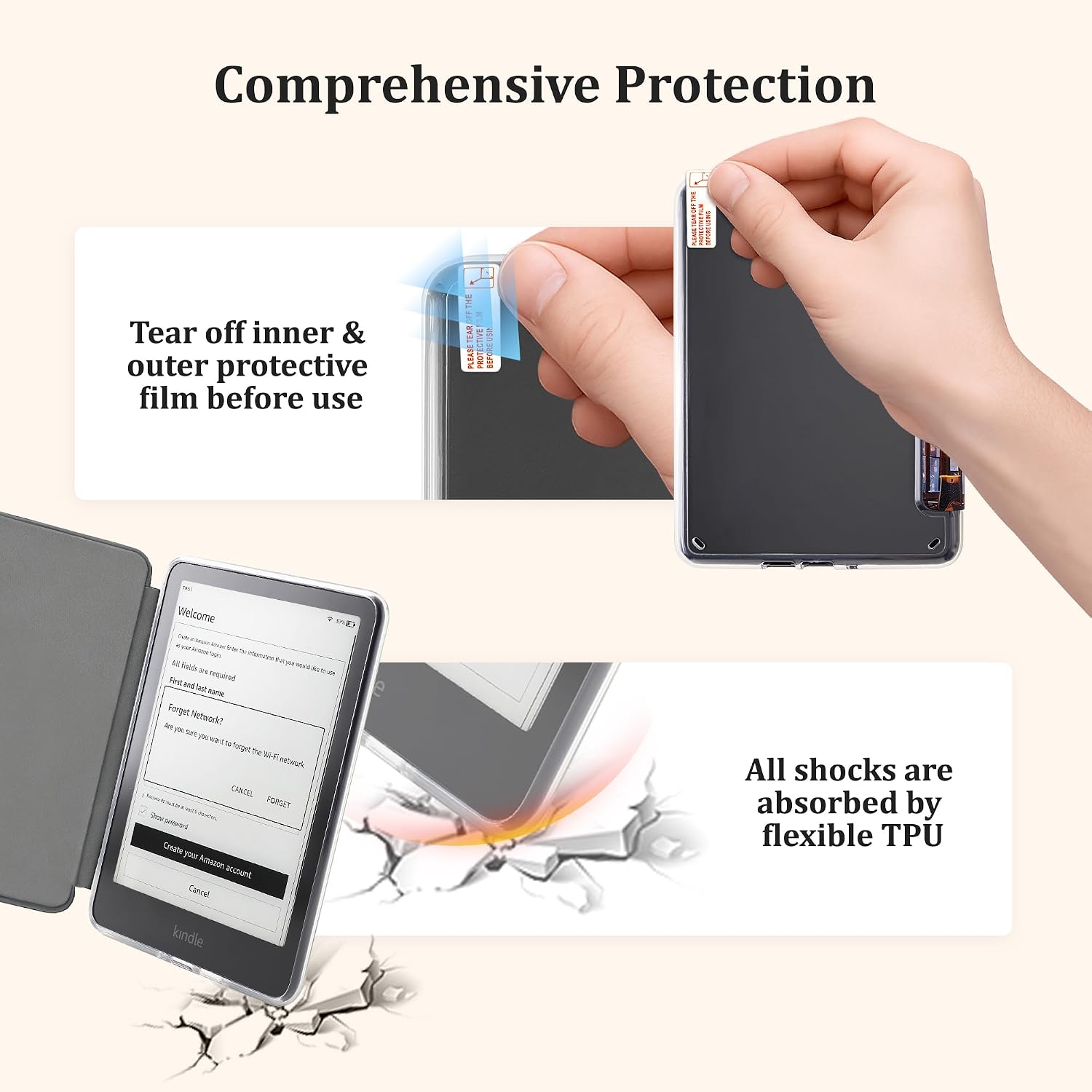 ESTUCHE VANE OAK PARA KINDLE PAPERWHITE 7'' 12ª GEN 2024 Y COLORSOFT - 3