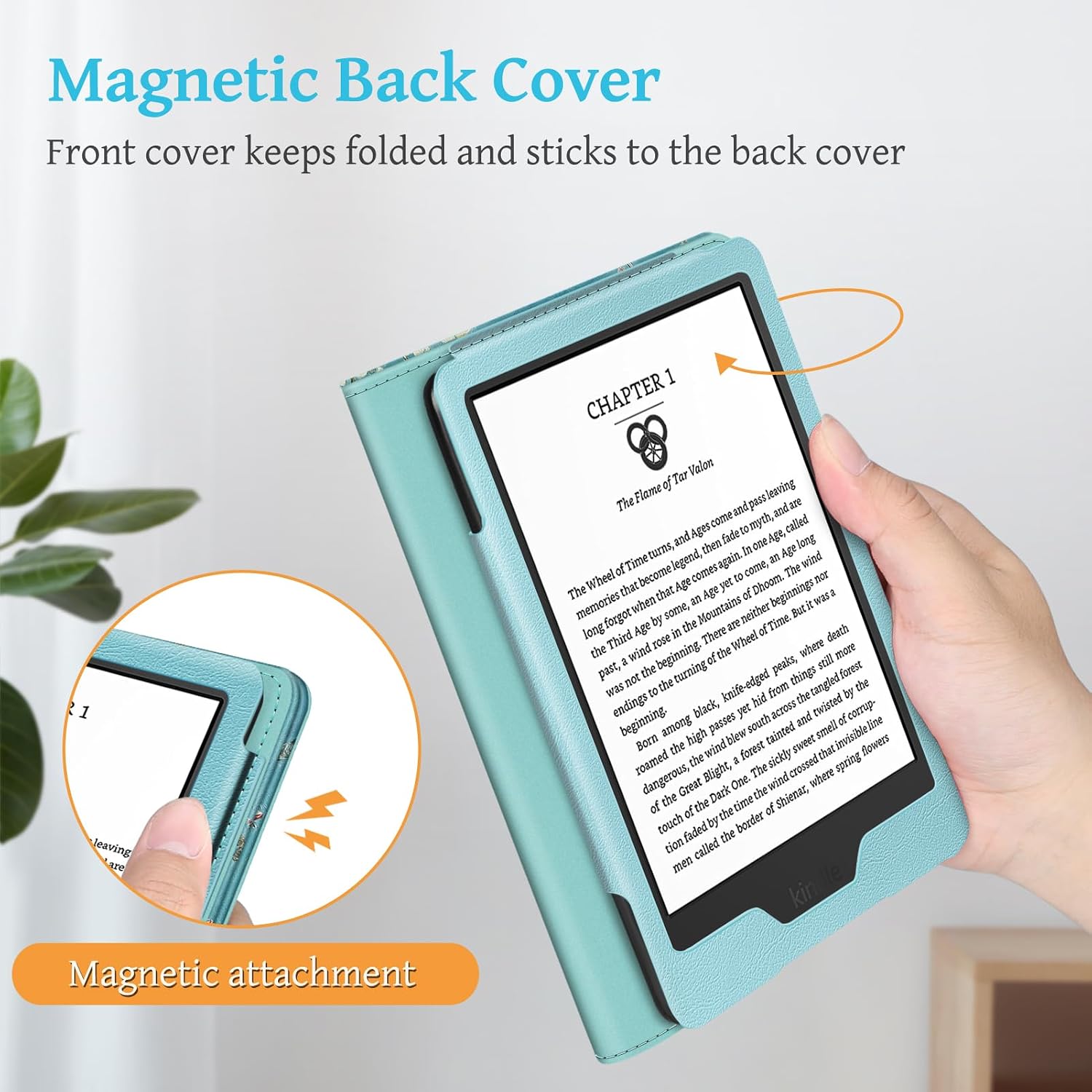 ESTUCHE FINTIE STAND CASE PARA KINDLE 6' 11ª GENERACIÓN 2024/2022 BLOSSOM - 5