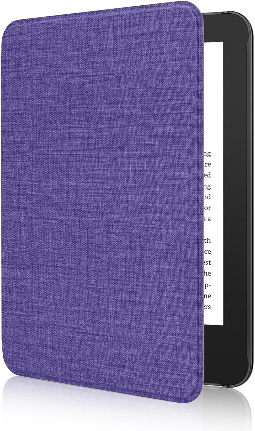 ESTUCHE MOKO PARA AMAZON KINDLE BASIC 6' 11ª GEN 2024/2022 DENIM PÚRPURA OSCURO - 1