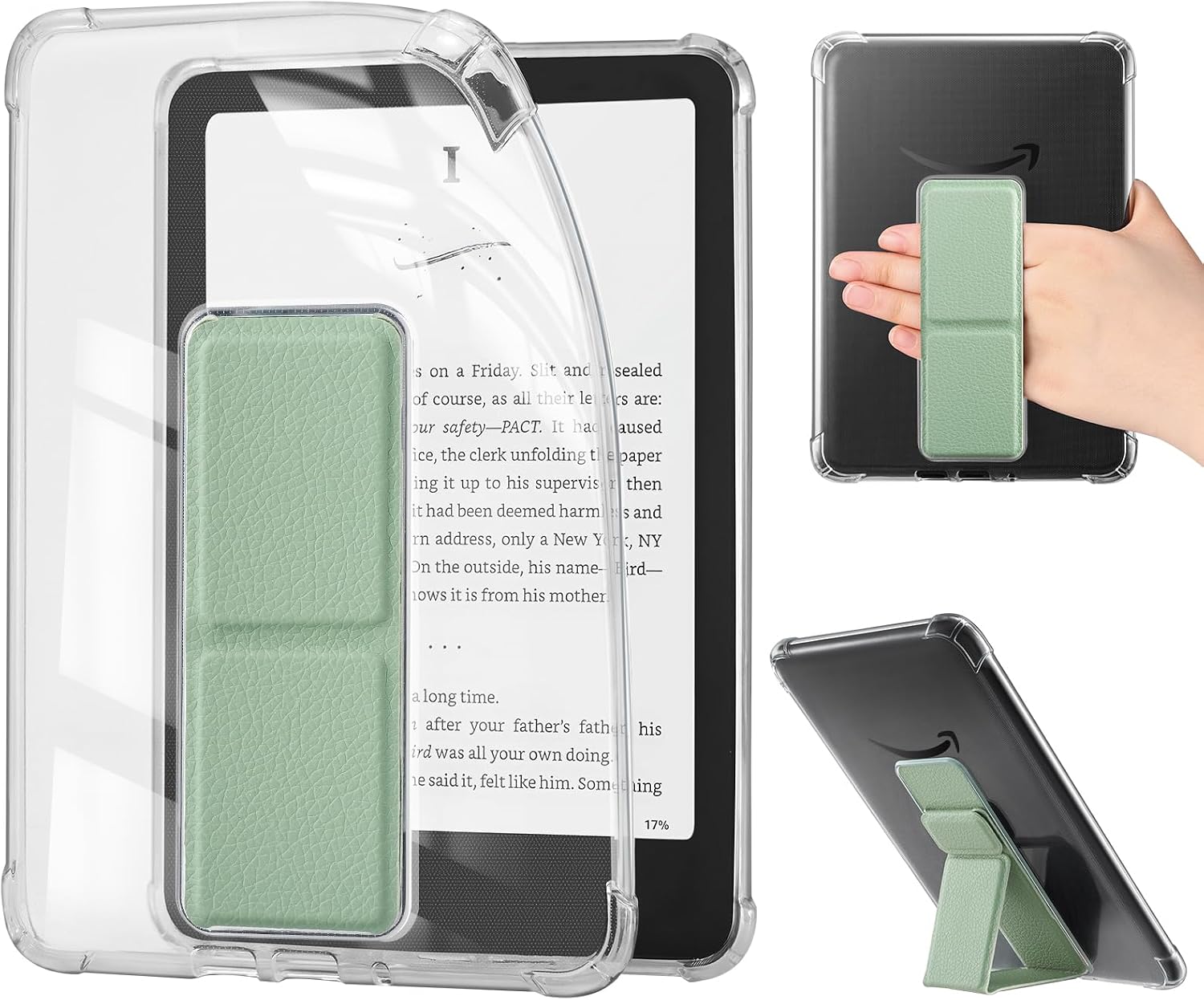 ESTUCHE TRANSPARENTE PARA KINDLE PAPERWHITE 7' 12ª GEN Y KINDLE COLORSOFT IDLEHANDS - 1