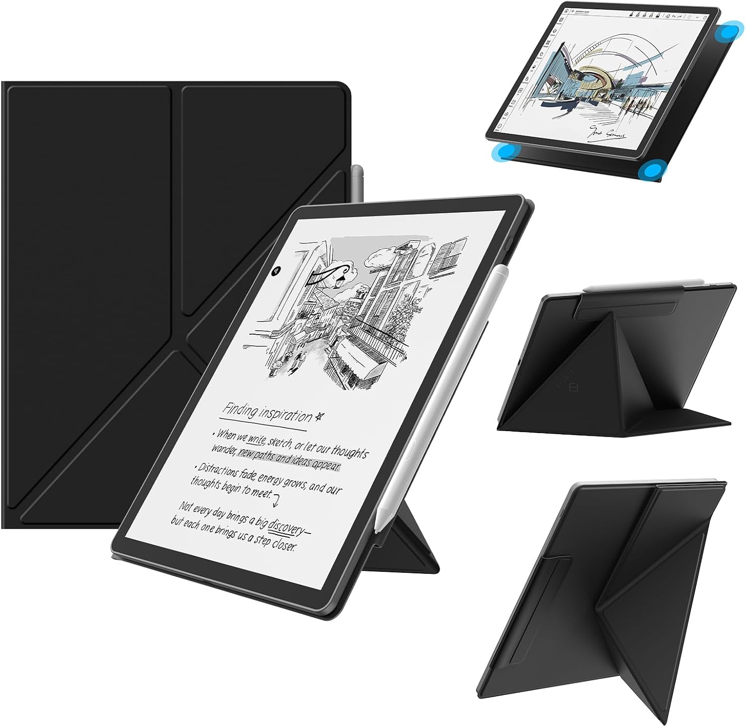 ESTUCHE FINTIE PARA KINDLE SCRIBE 11' 3RA GEN 2025 COLORSOFT NEGRO - 1