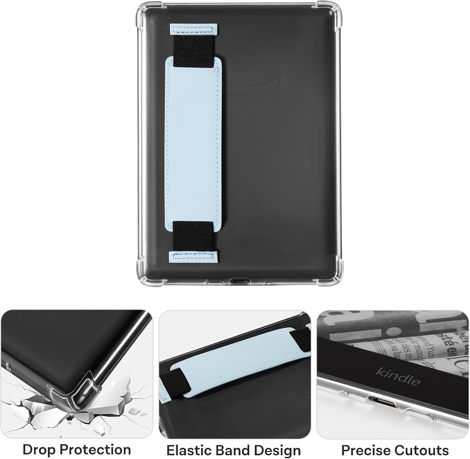 ESTUCHE IDLEHANDS 7 PULGADAS TRANSPARENTE - 3