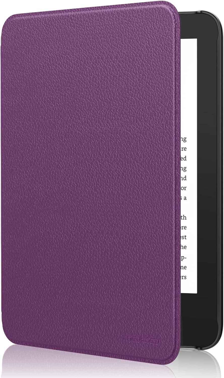 ESTUCHE MOKO PARA AMAZON KINDLE BASIC 6' 11ª GEN 2024/2022 DEEP PURPLE - 1